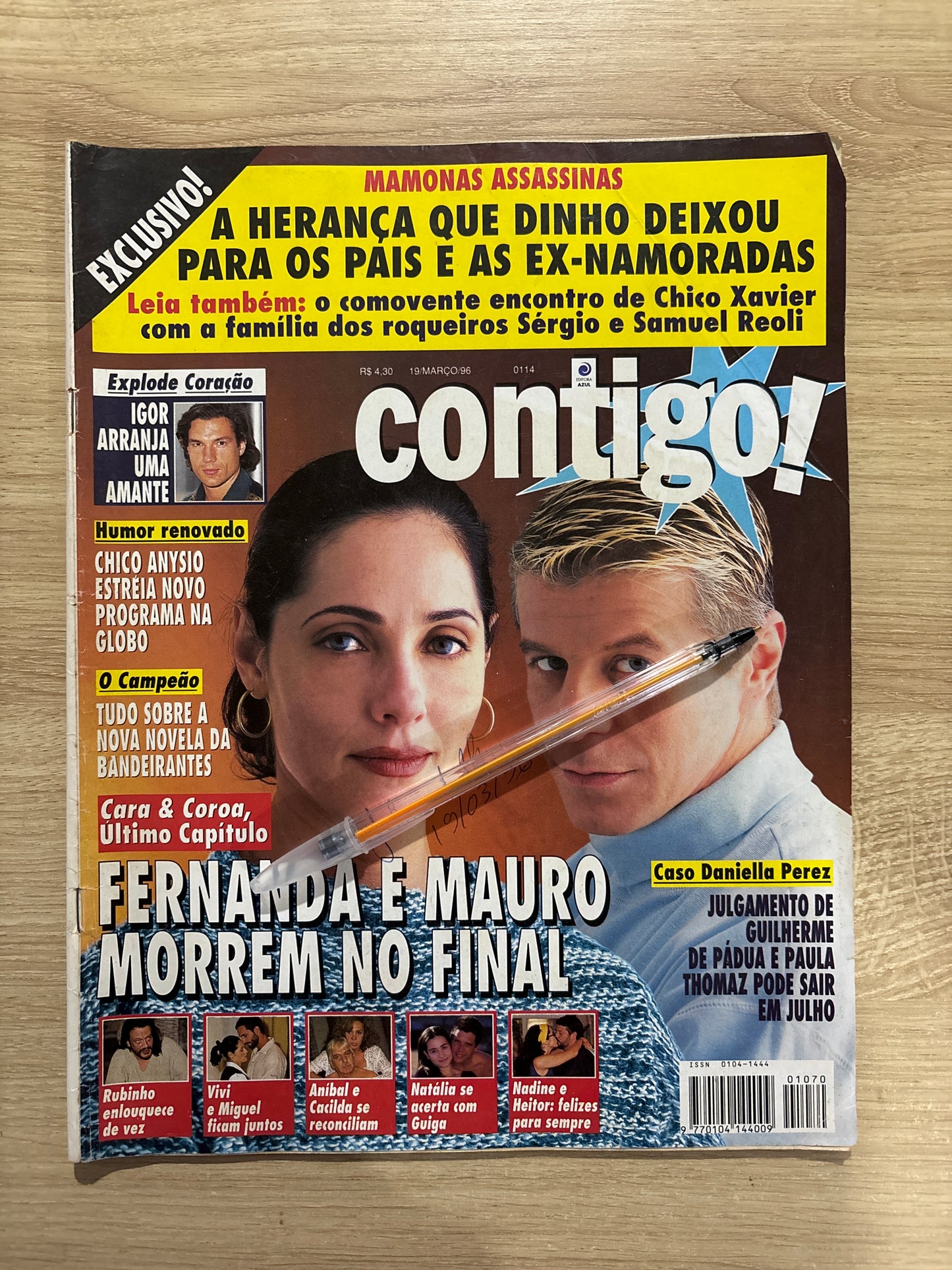 Revista Contigo 1070 (1996)