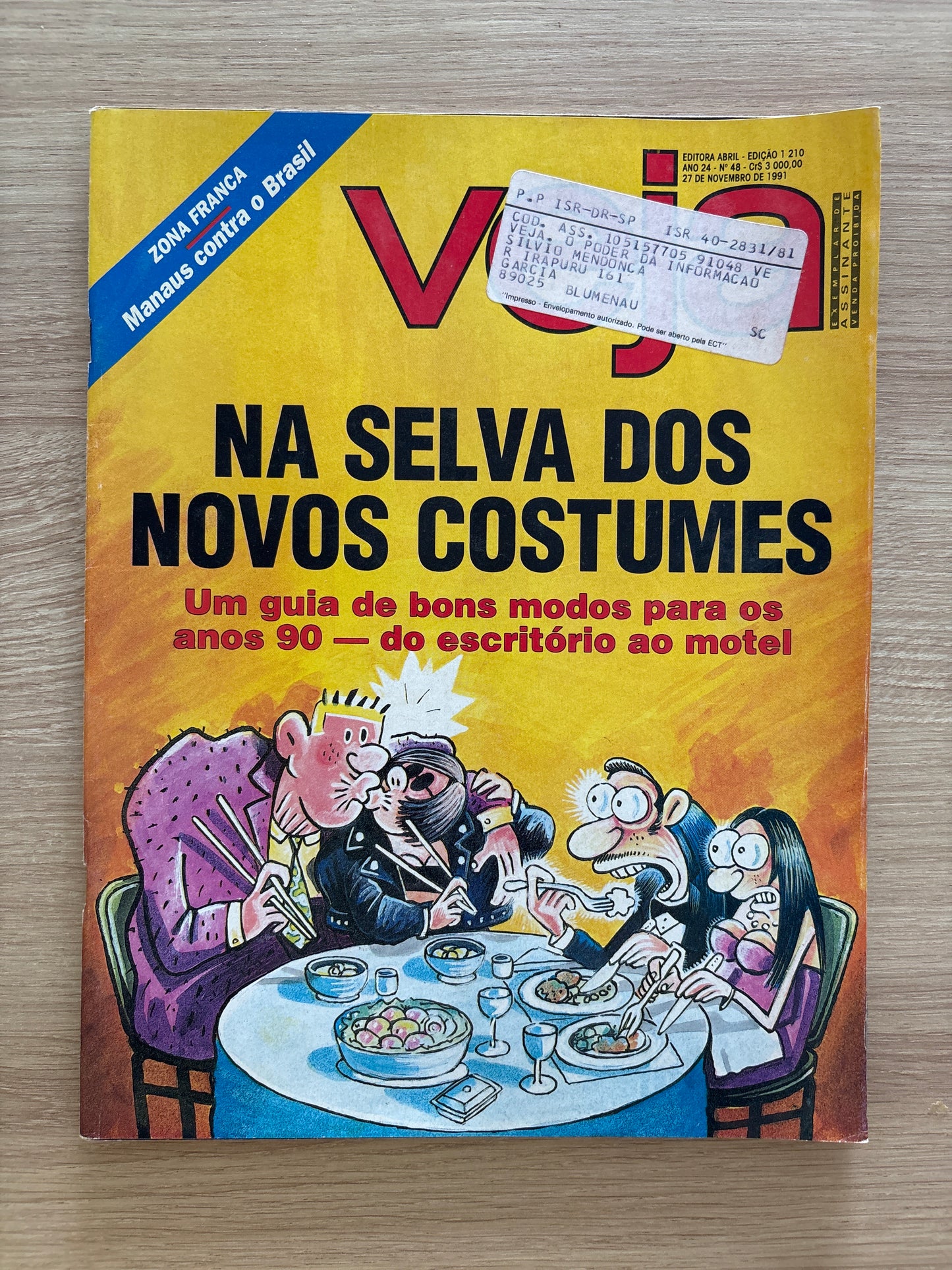 Revista Veja 1210 (1991)