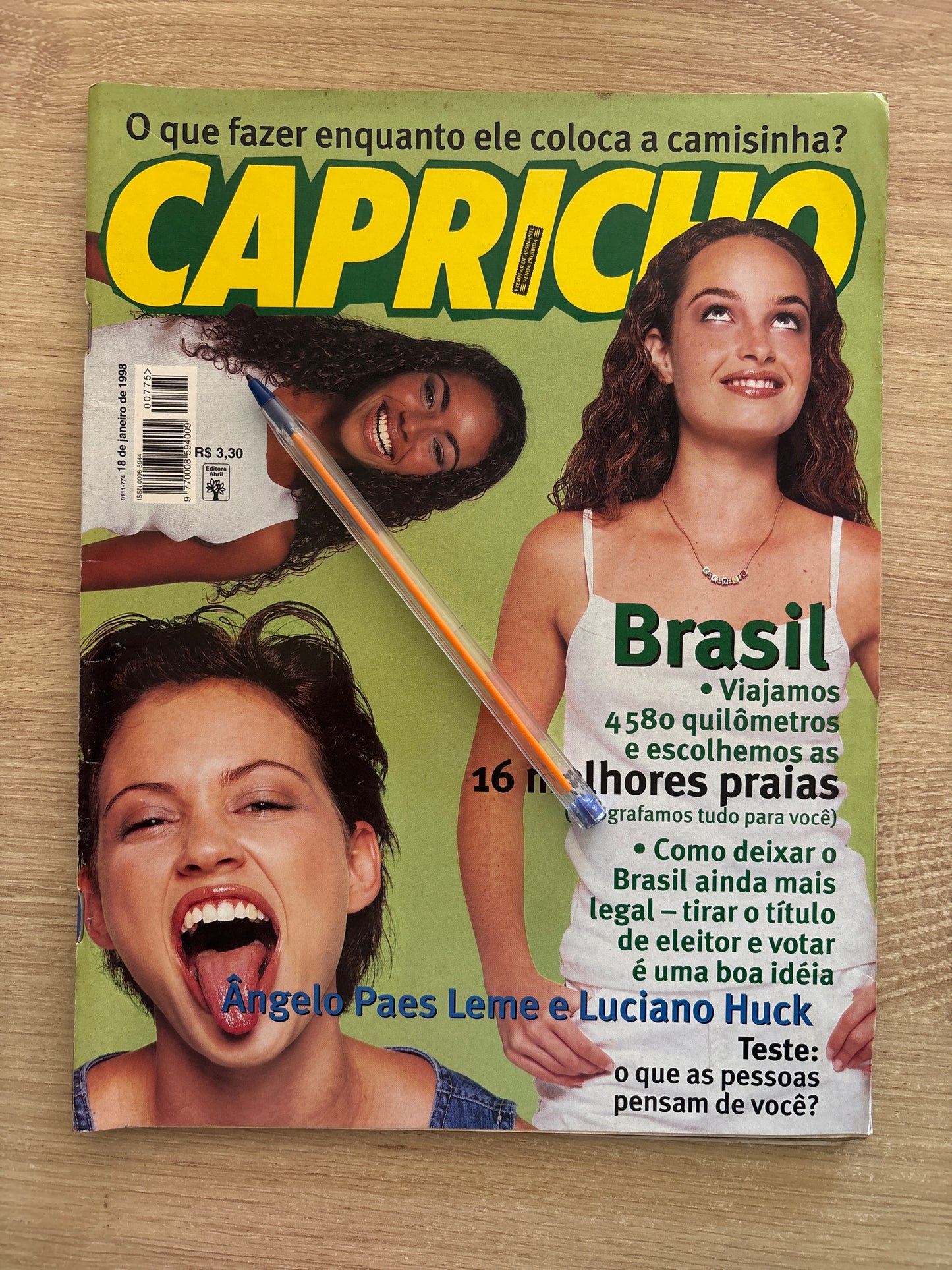 Revista Capricho 775 (1998)
