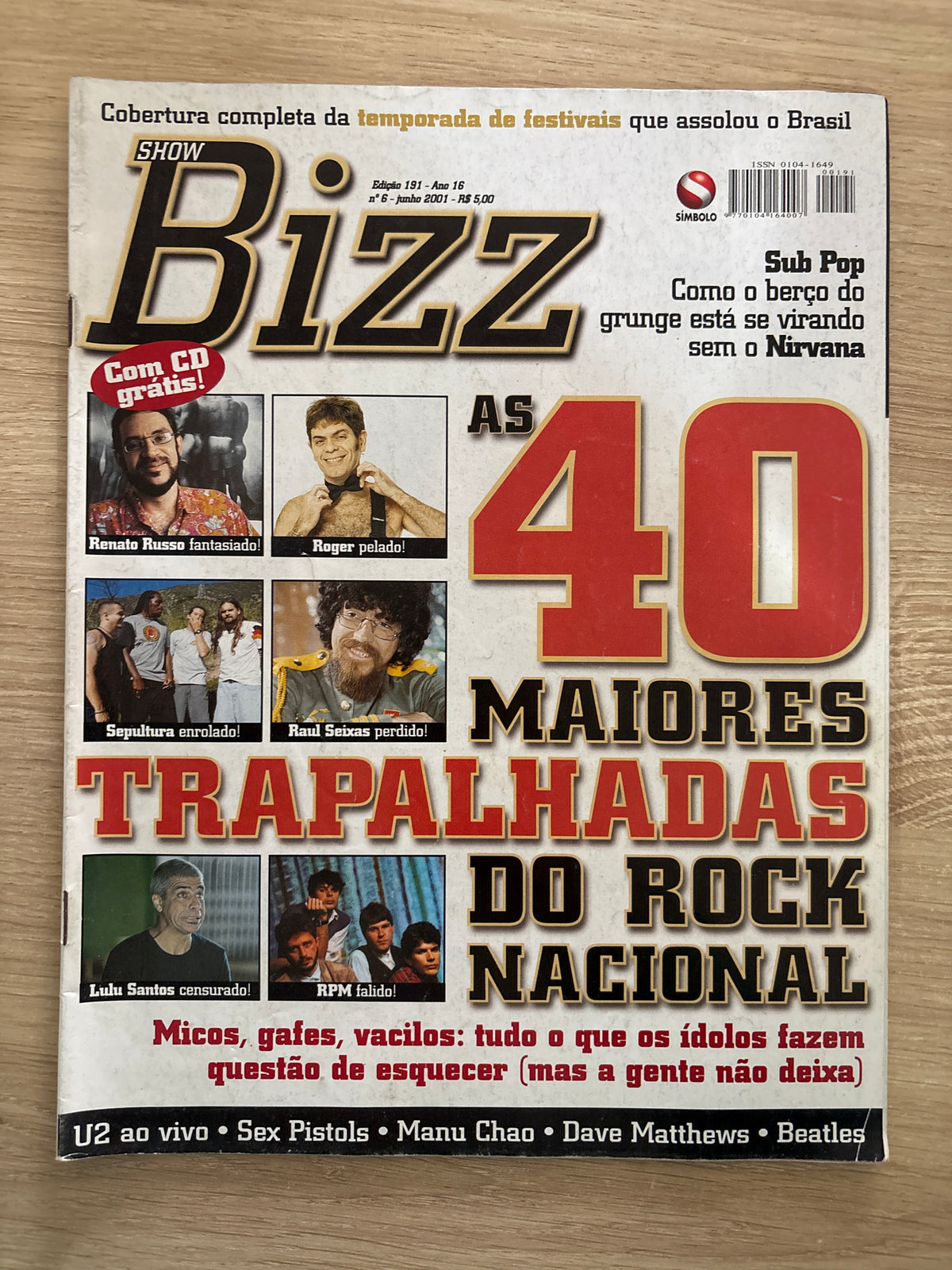 Revista Show Bizz 191 (2001)