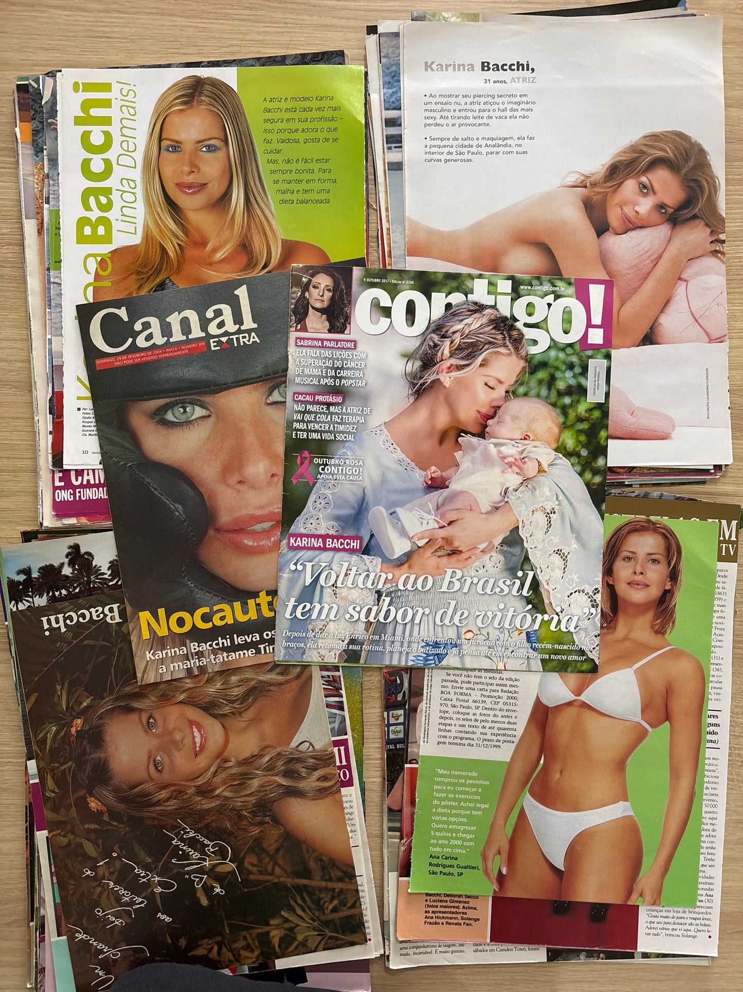 Karina Bacchi - Material avulso de Revista