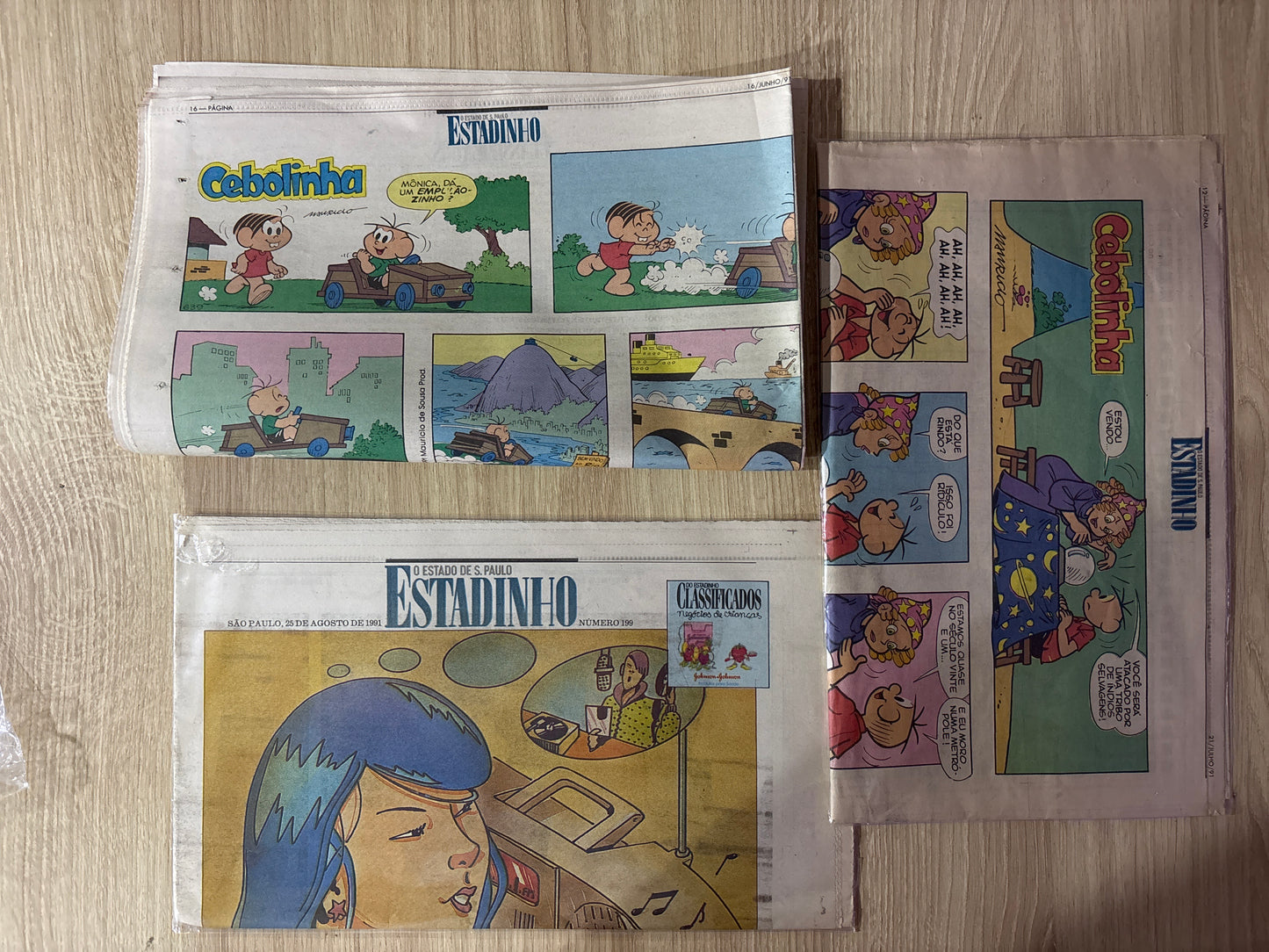 Jornal Estadinho Turma da Mônica (1991)