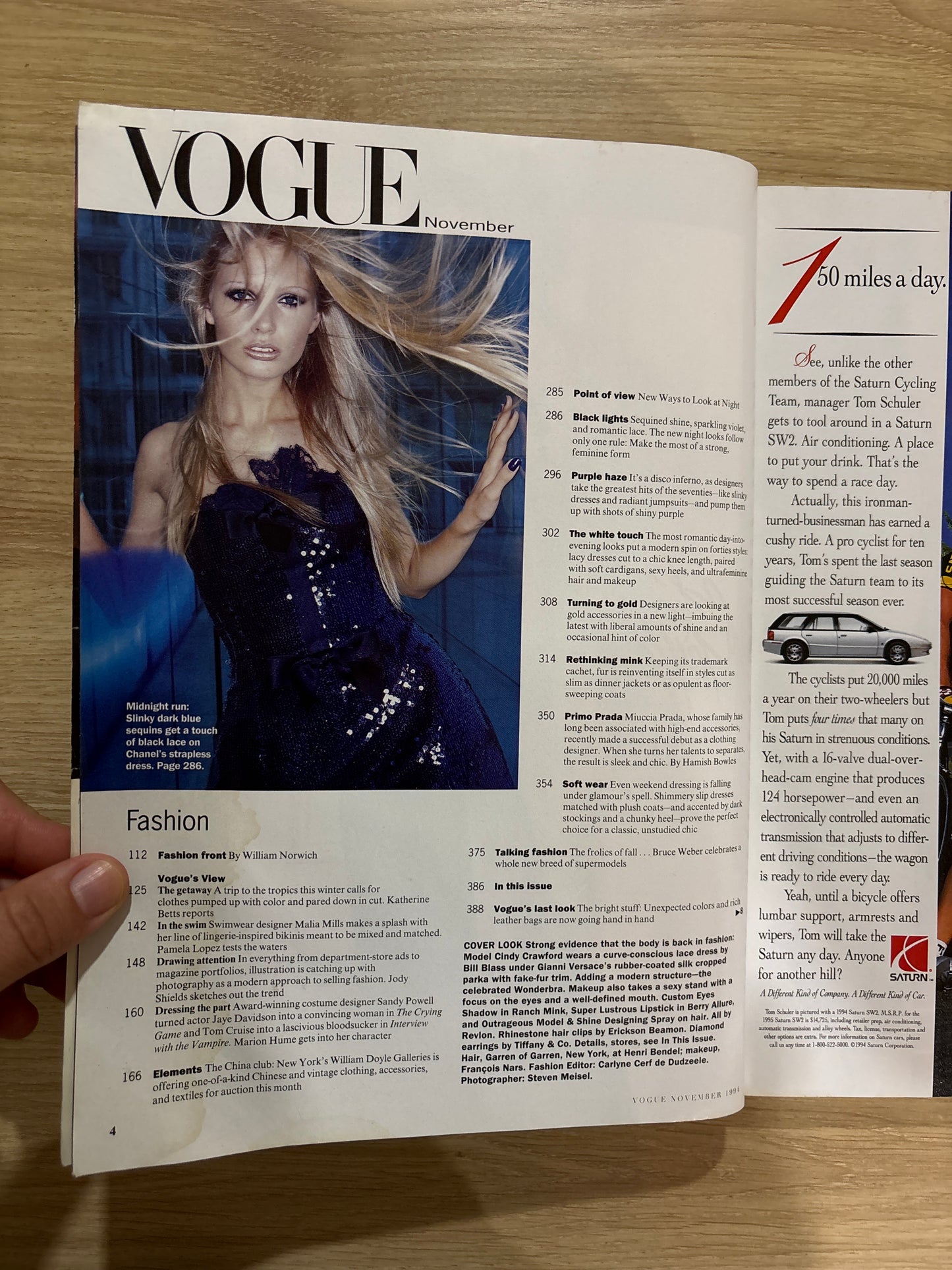 Vintage Vogue Magazine (1994)