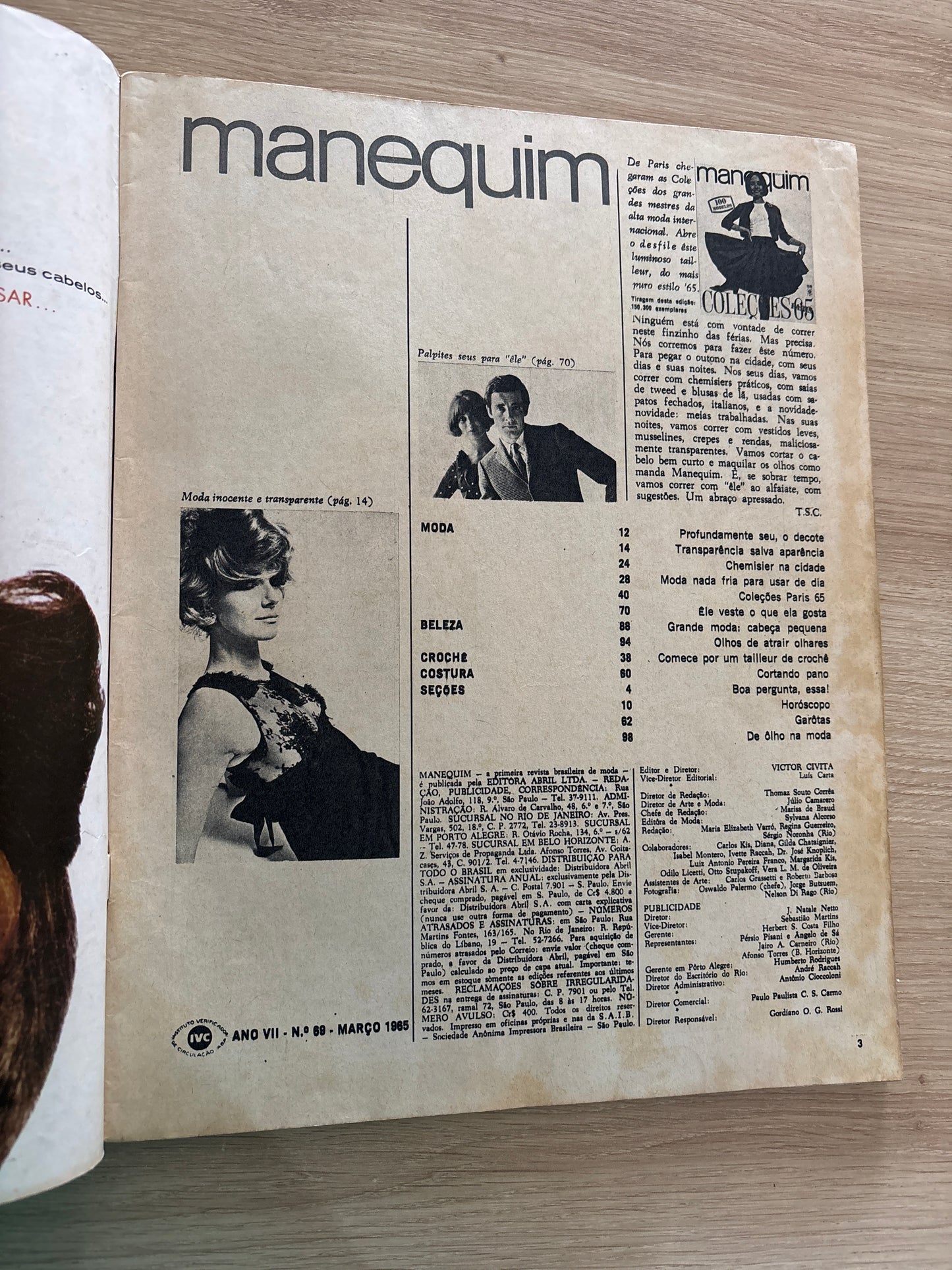 Revista Manequim 69 (1965)