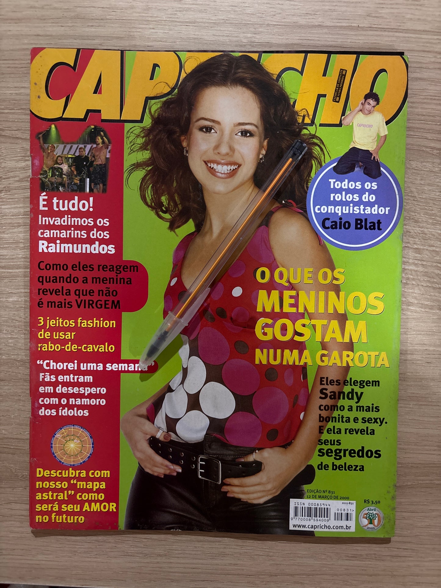 Revista Capricho 831 (2000)