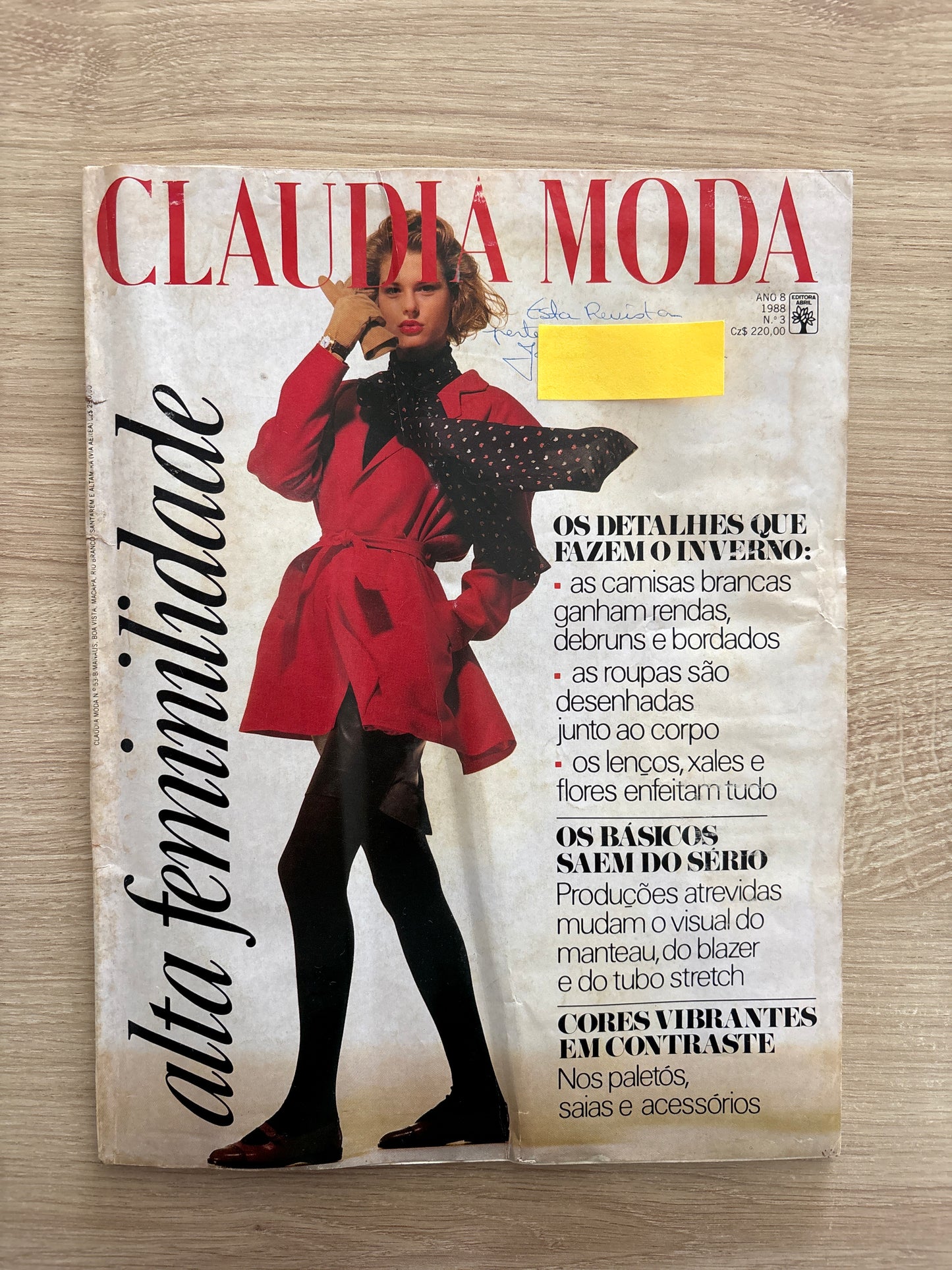Revista Claudia Moda 53 (1988)