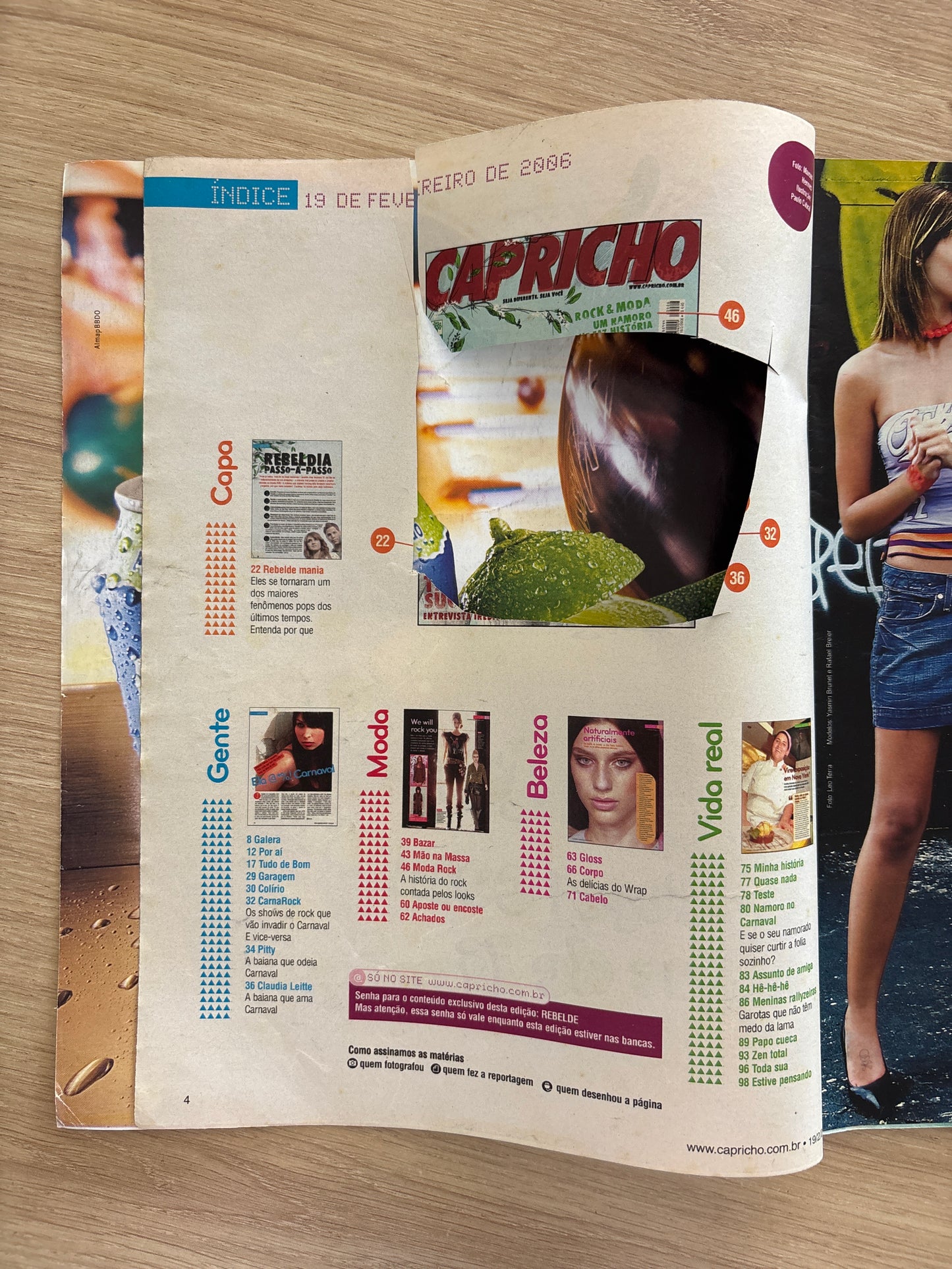 Revista Capricho 986 (2006)