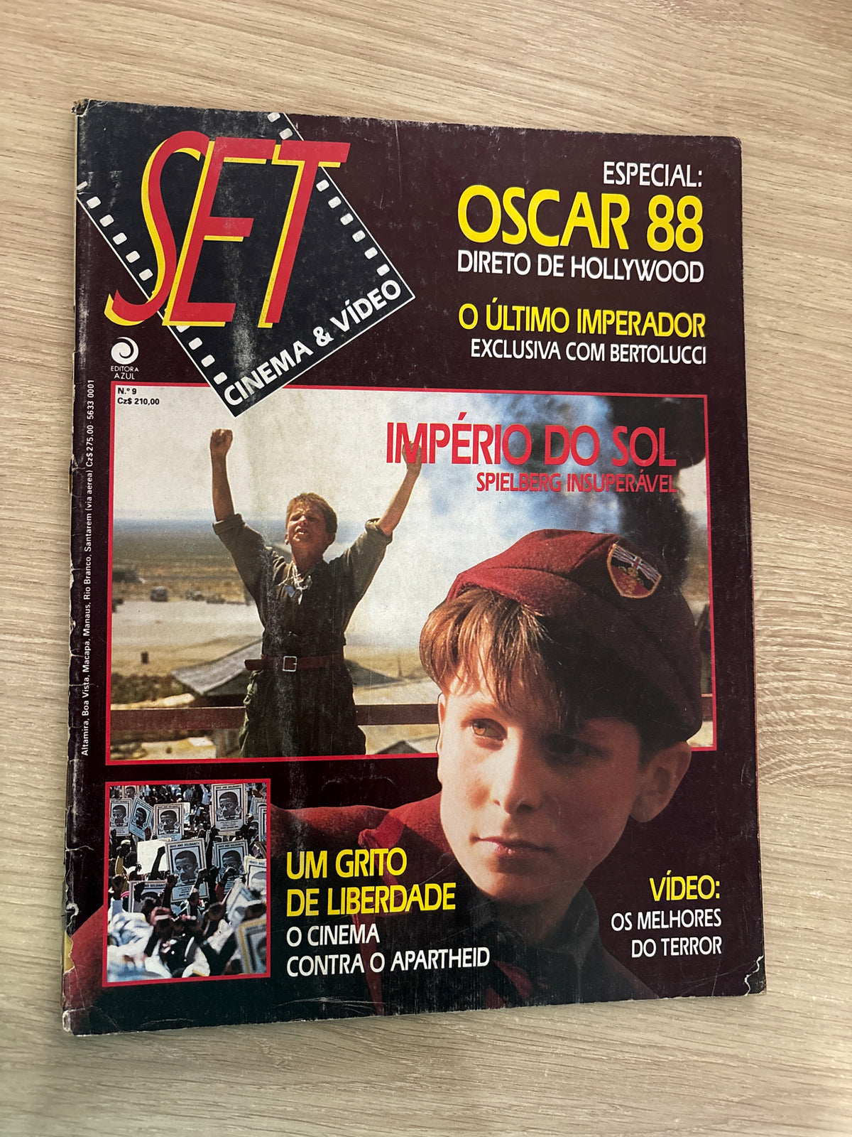 Revista Set Cinema e Vídeo (1988)