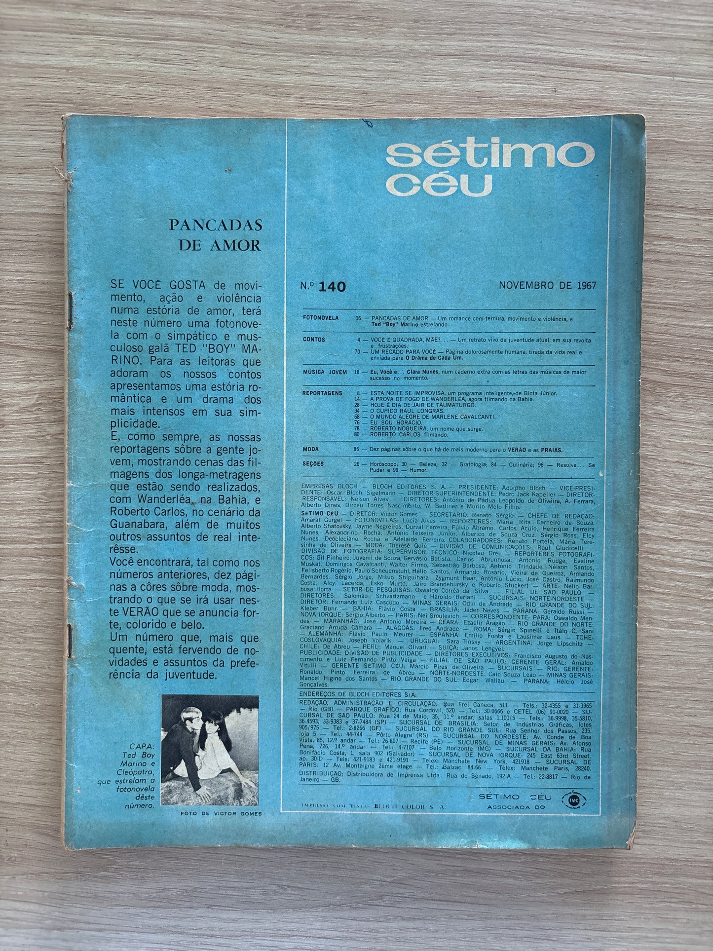Revista Sétimo Céu 140 (1967)