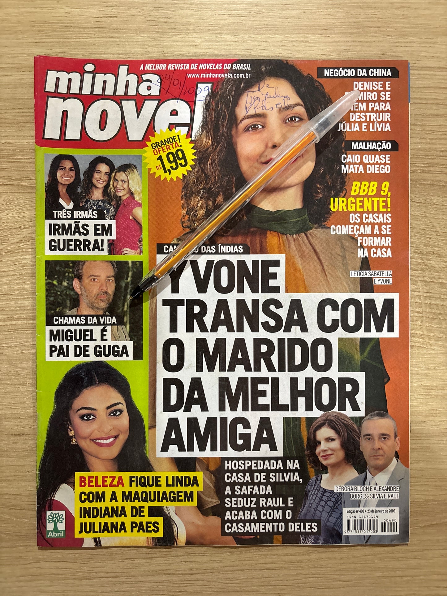 Revista Minha Novela 490 (2009)