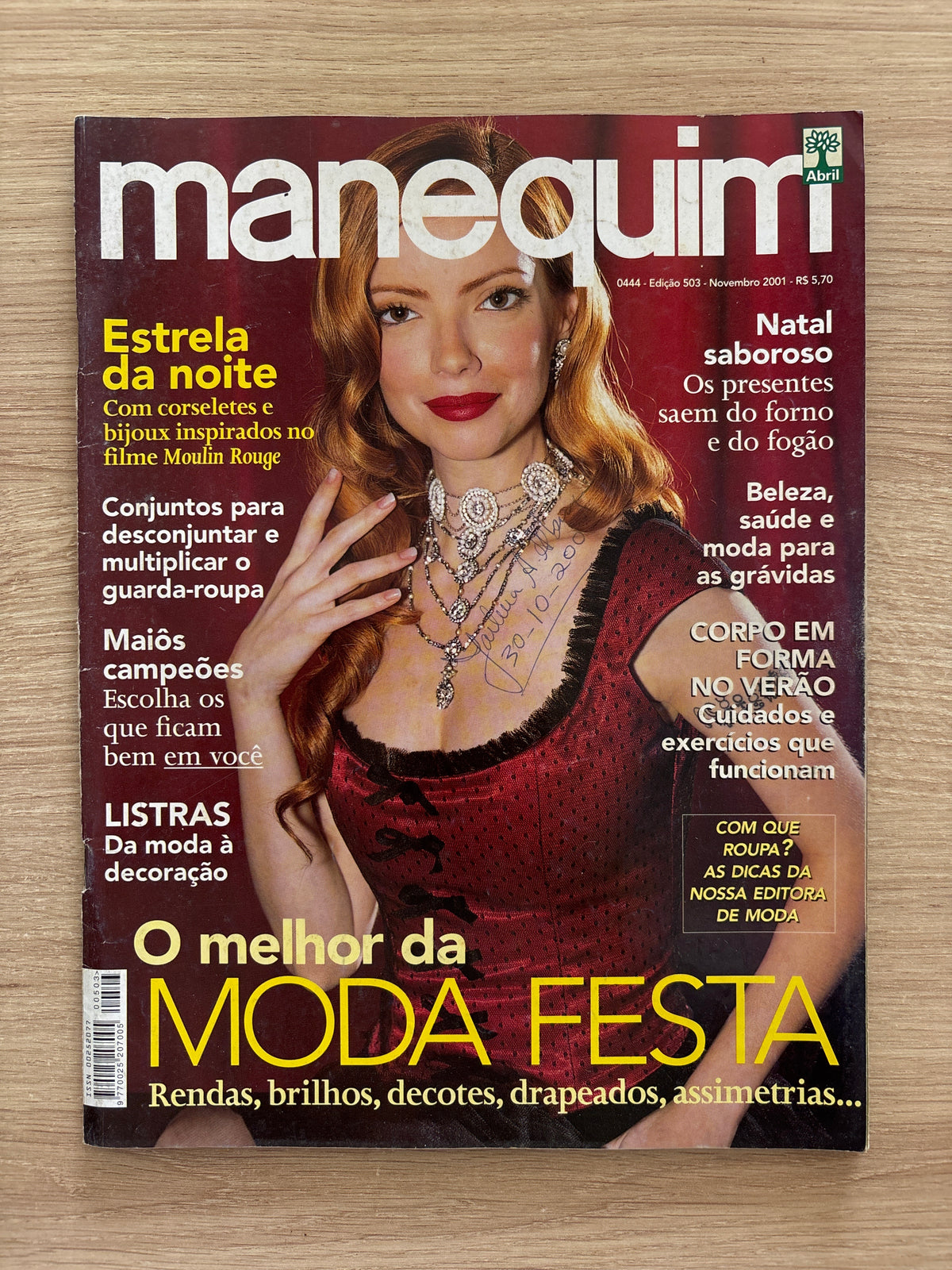 Revista Manequim 503 (2001)