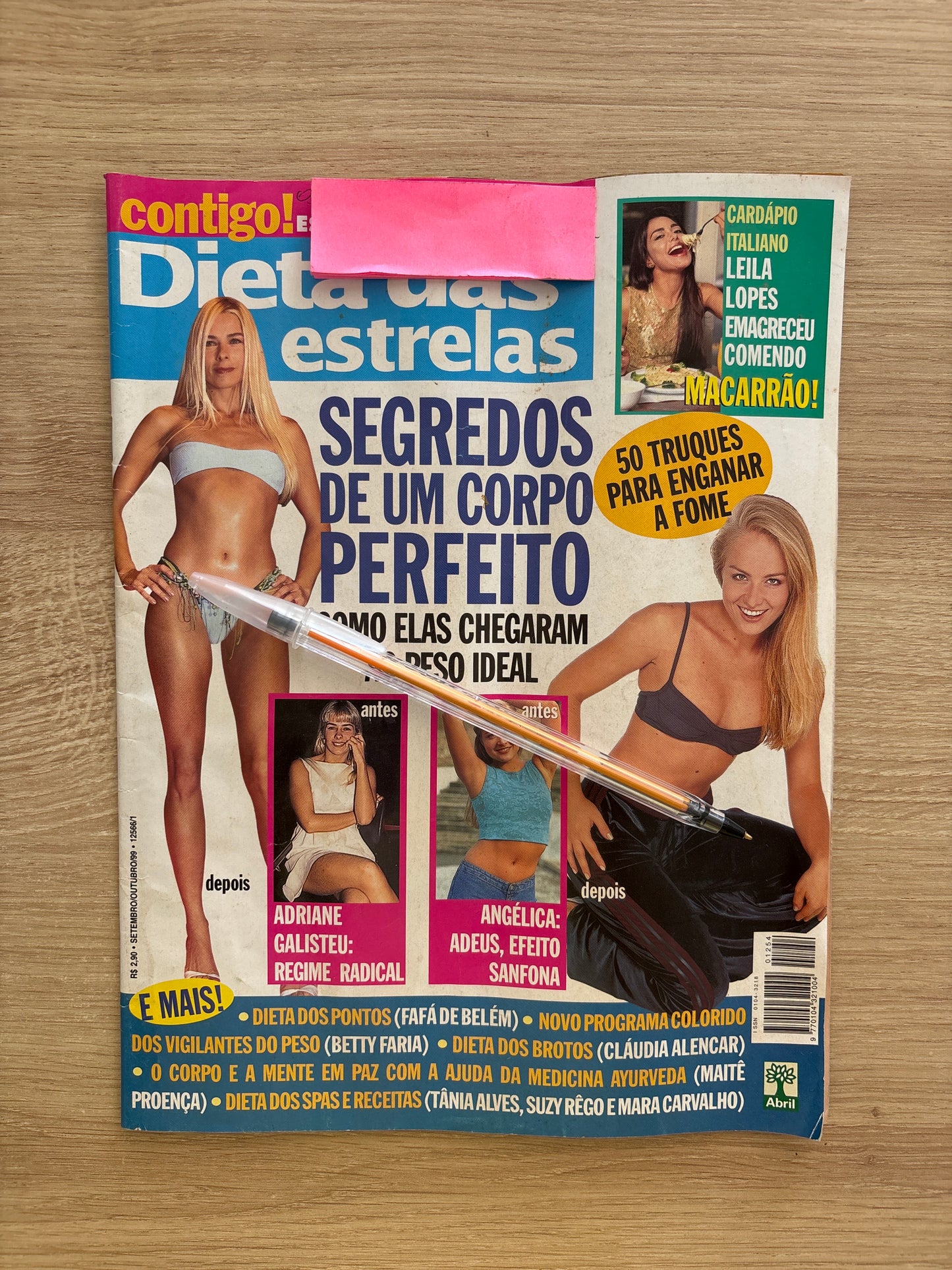 Revista Contigo Especial Dieta das Estrelas (1999)
