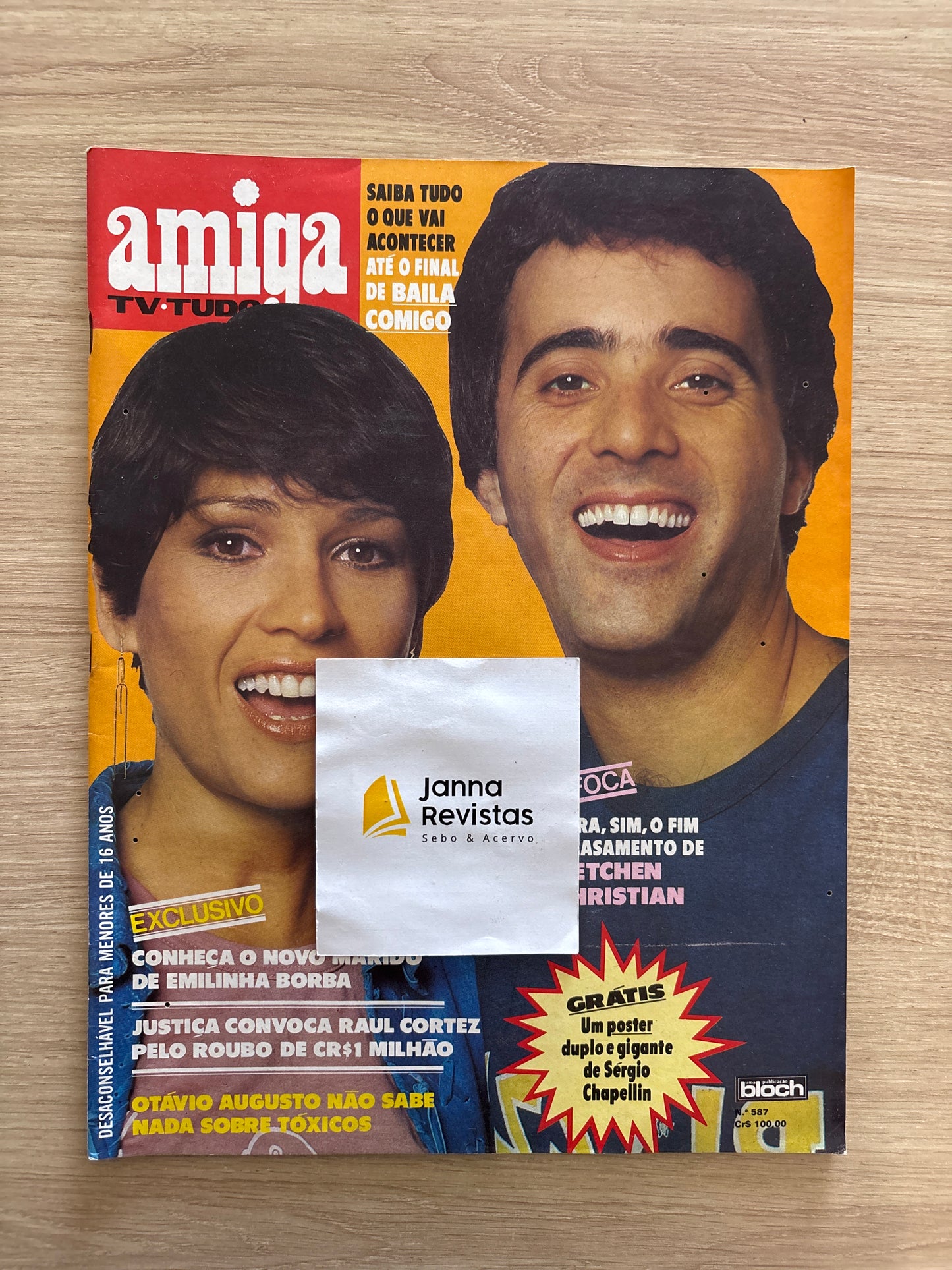 Revista Amiga Tv Tudo 587 (1981)
