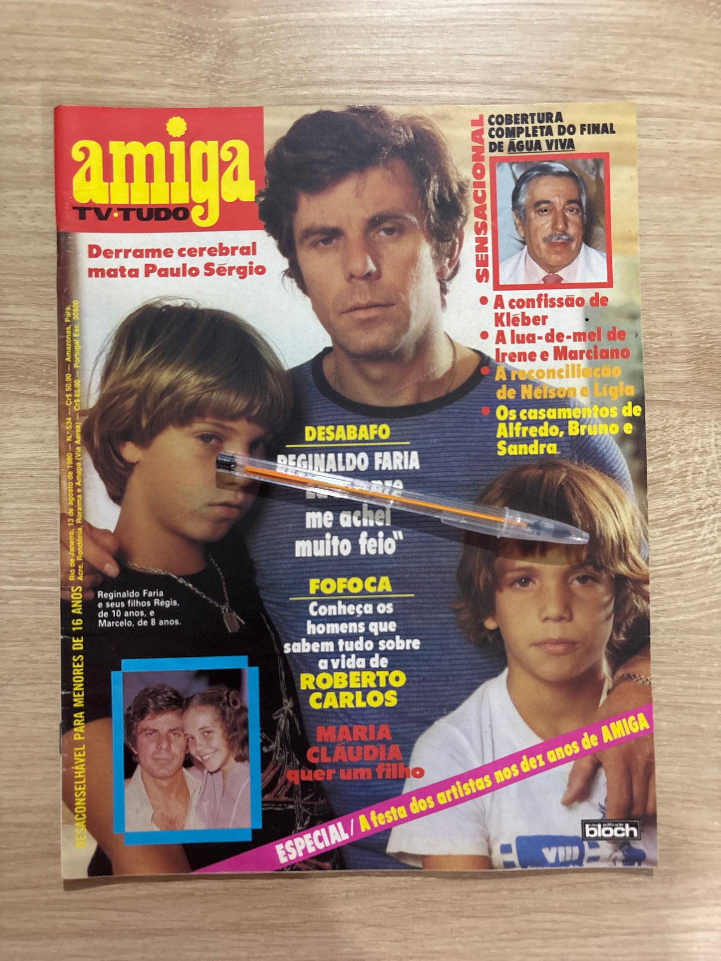 Revista Amiga Tv Tudo 534 (1980)