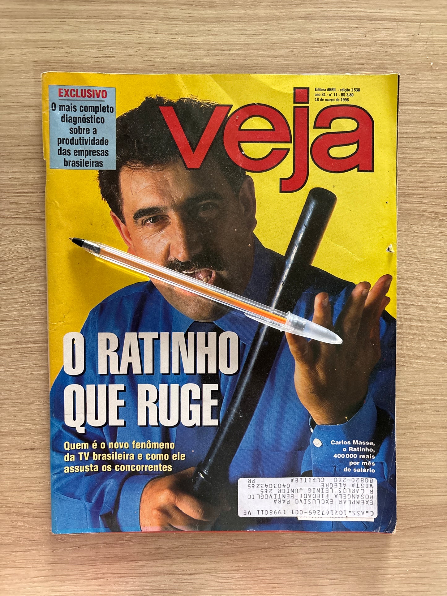 Revista Veja 1538 (1998)