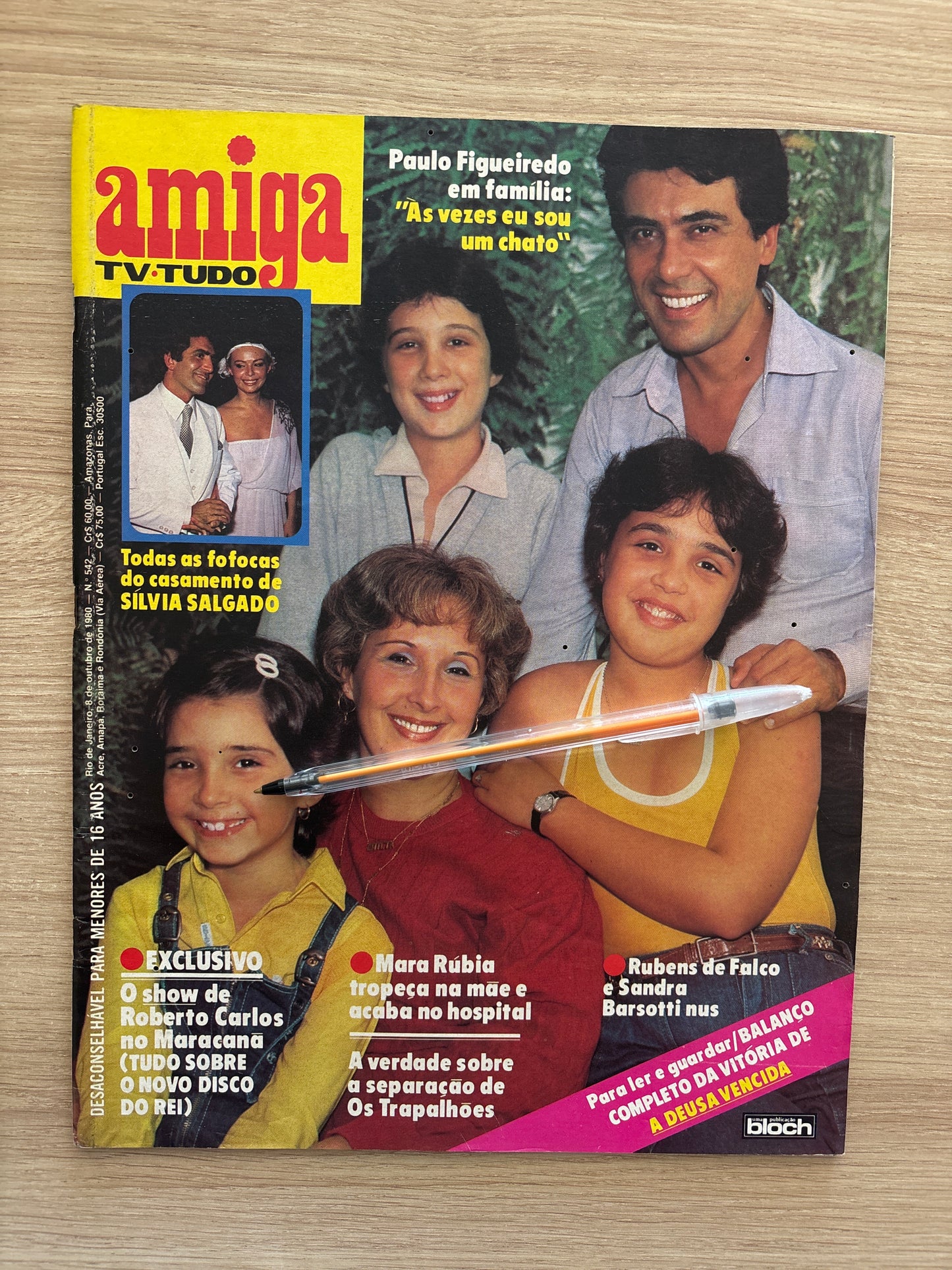 Revista Amiga Tv Tudo 542 (1980)