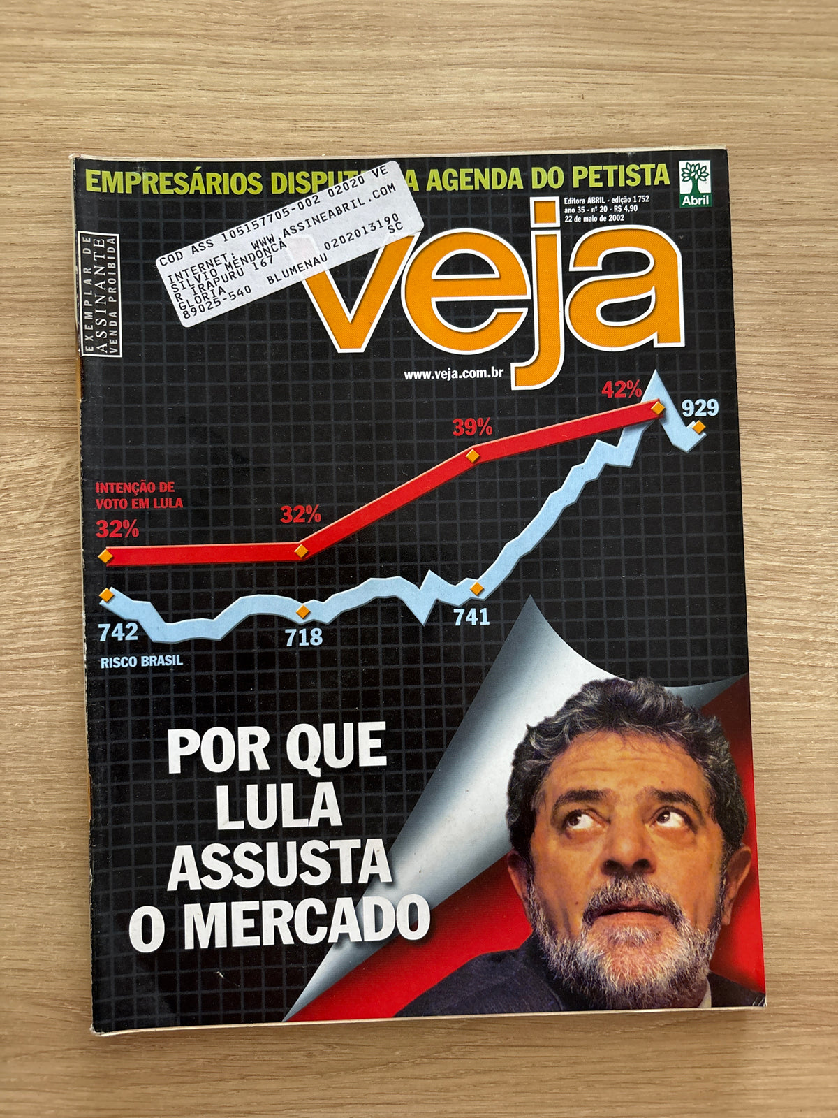 Revista Veja 1752 (2002)