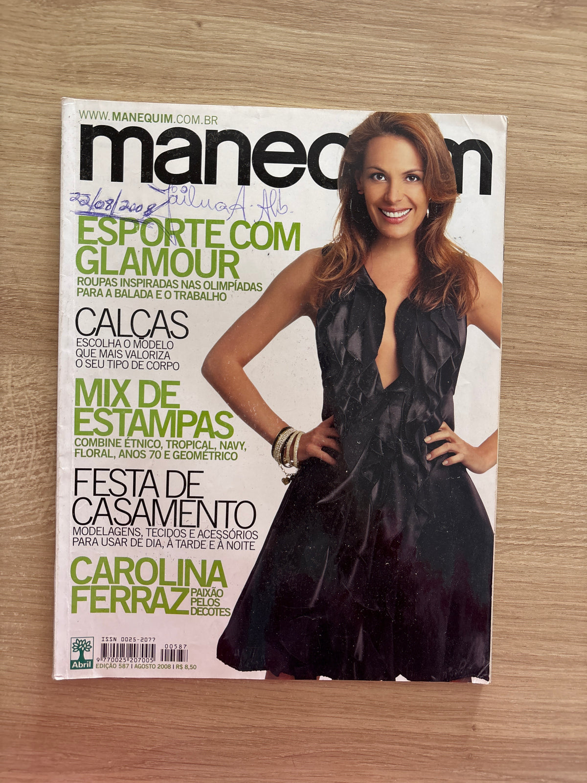 Revista Manequim 587 (2008)