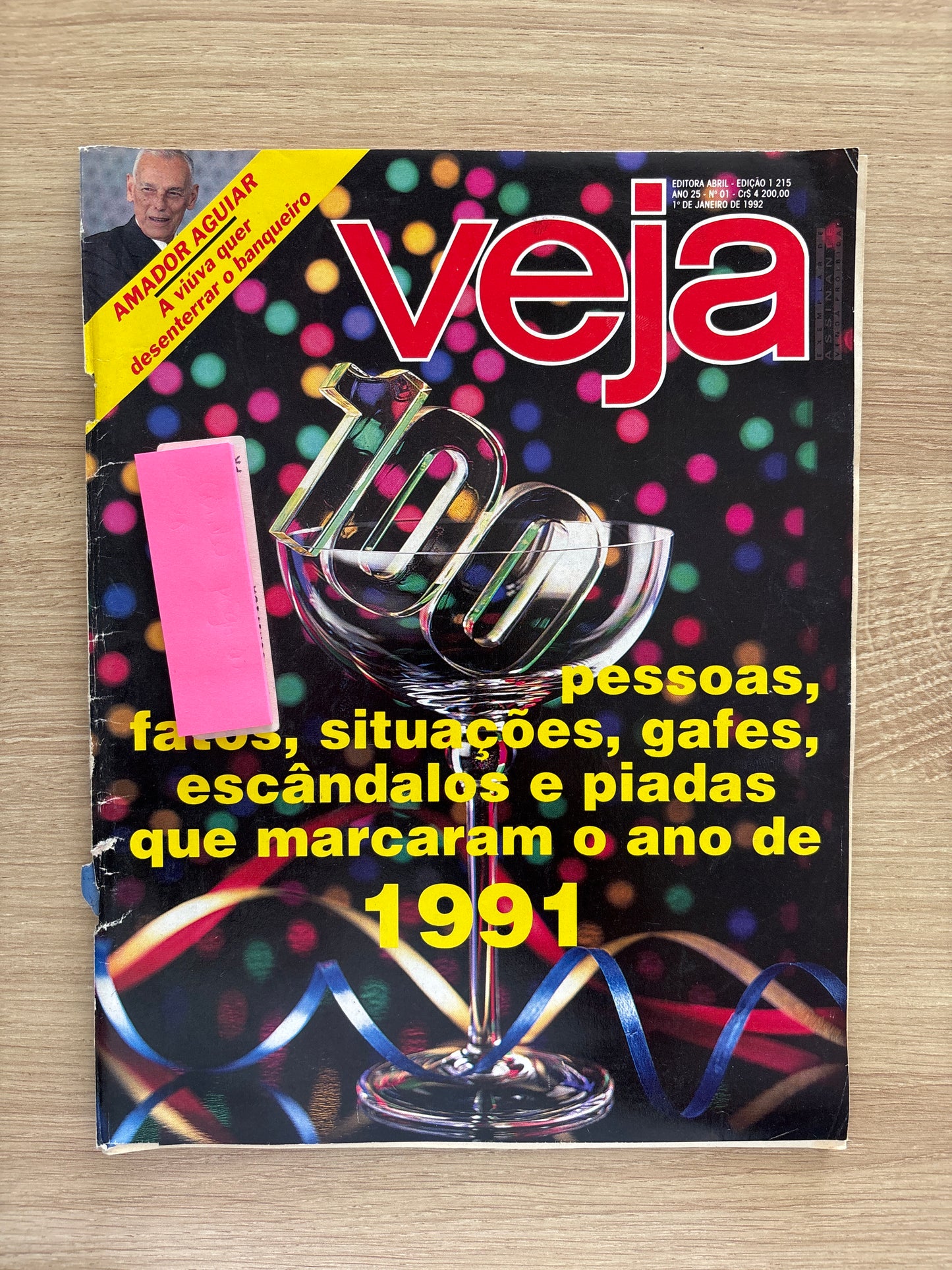 Revista Veja 1215 (1992)