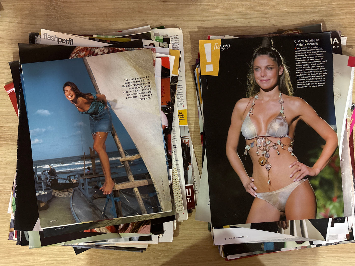 Daniella Cicarelli - Combo de material avulso de Revista