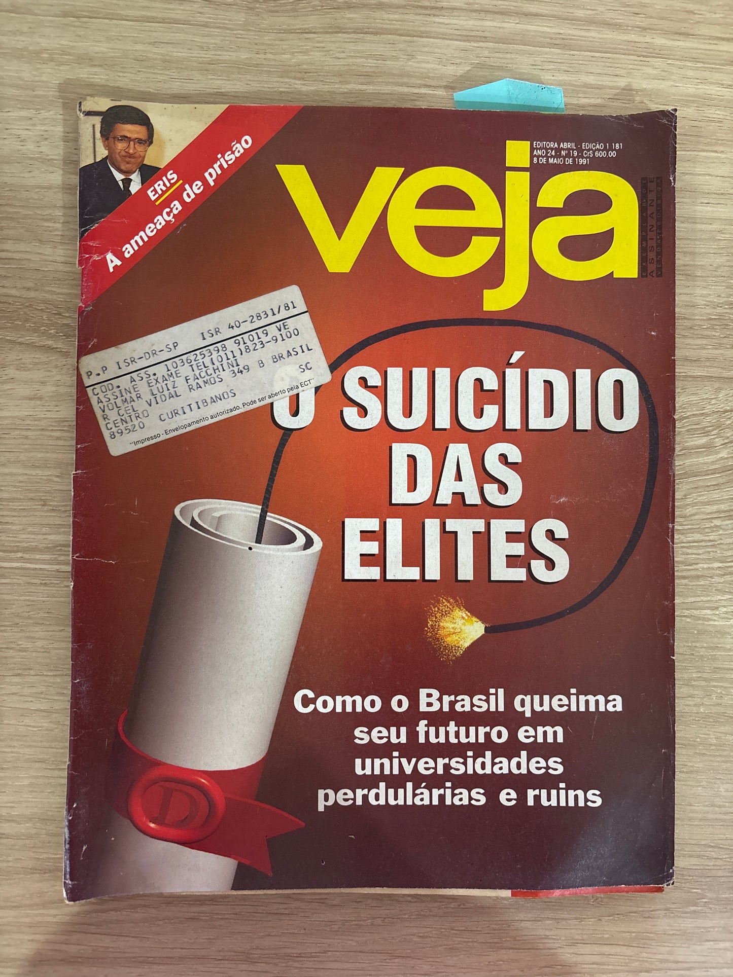 Revista Veja 1181 (1991)