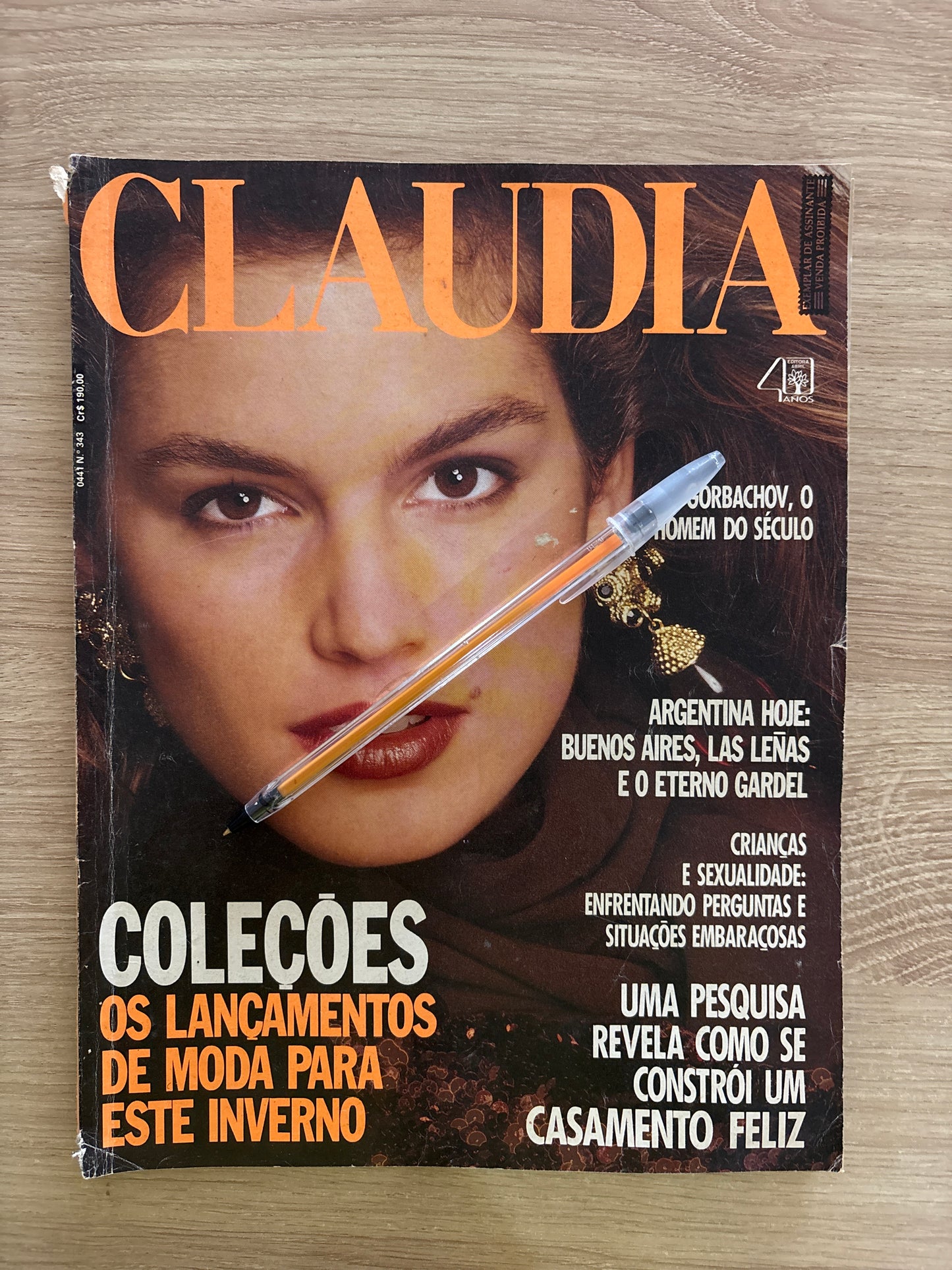 Revista Claudia 343 (1990)