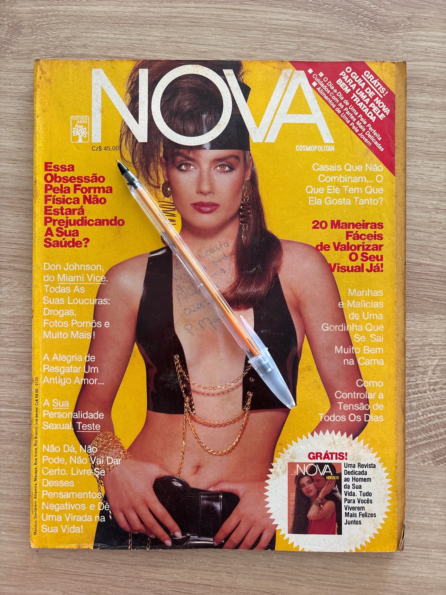 Revista Nova Cosmopolitan 163 (1987)