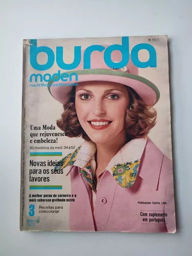 Burda Nº 03 - Moda Anos 70 – Janna Revistas e Discos Burda Nº 03 - Moda Anos 70 – Janna Revistas e Discos