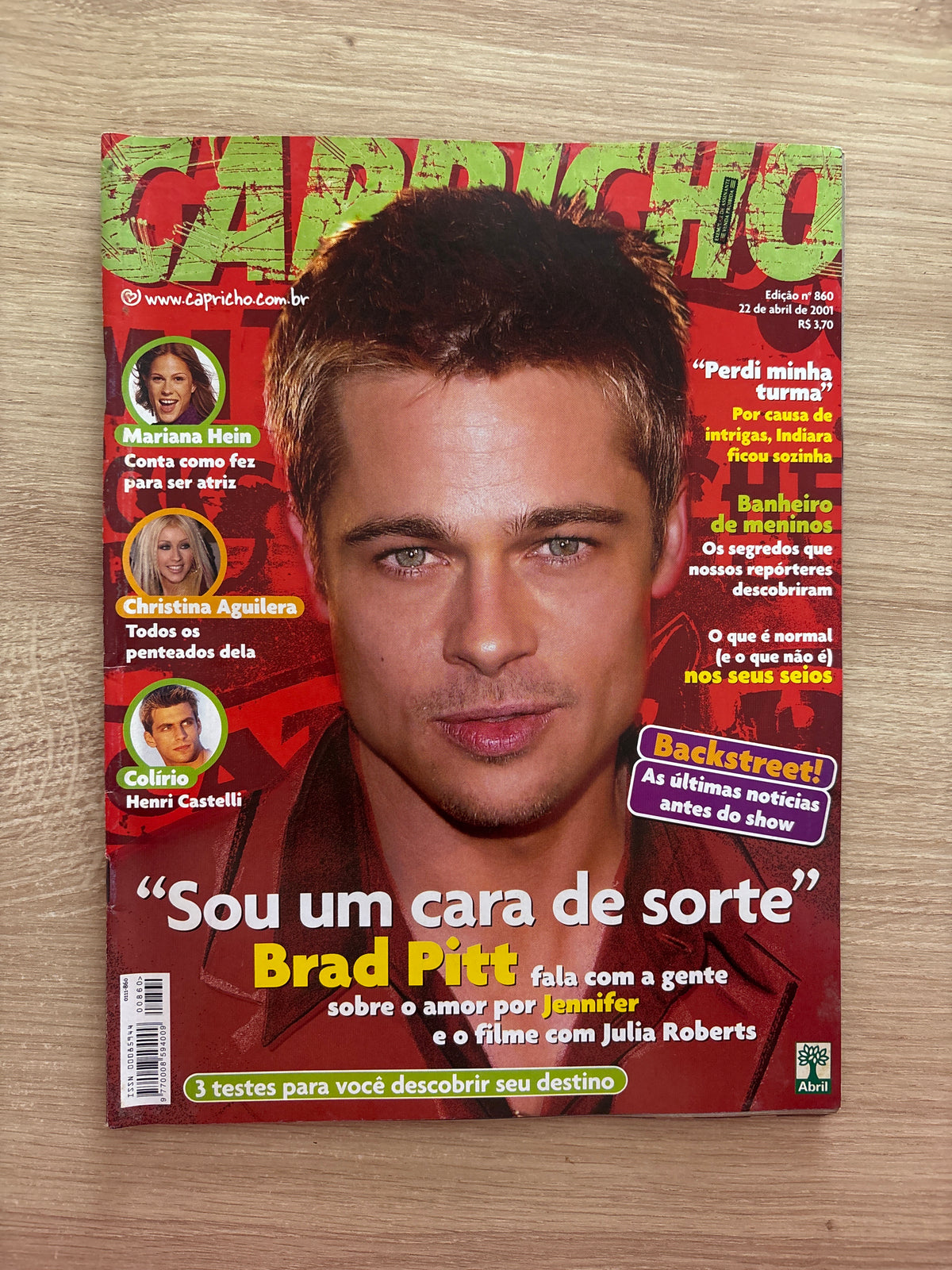 Revista Capricho 860 (2001)