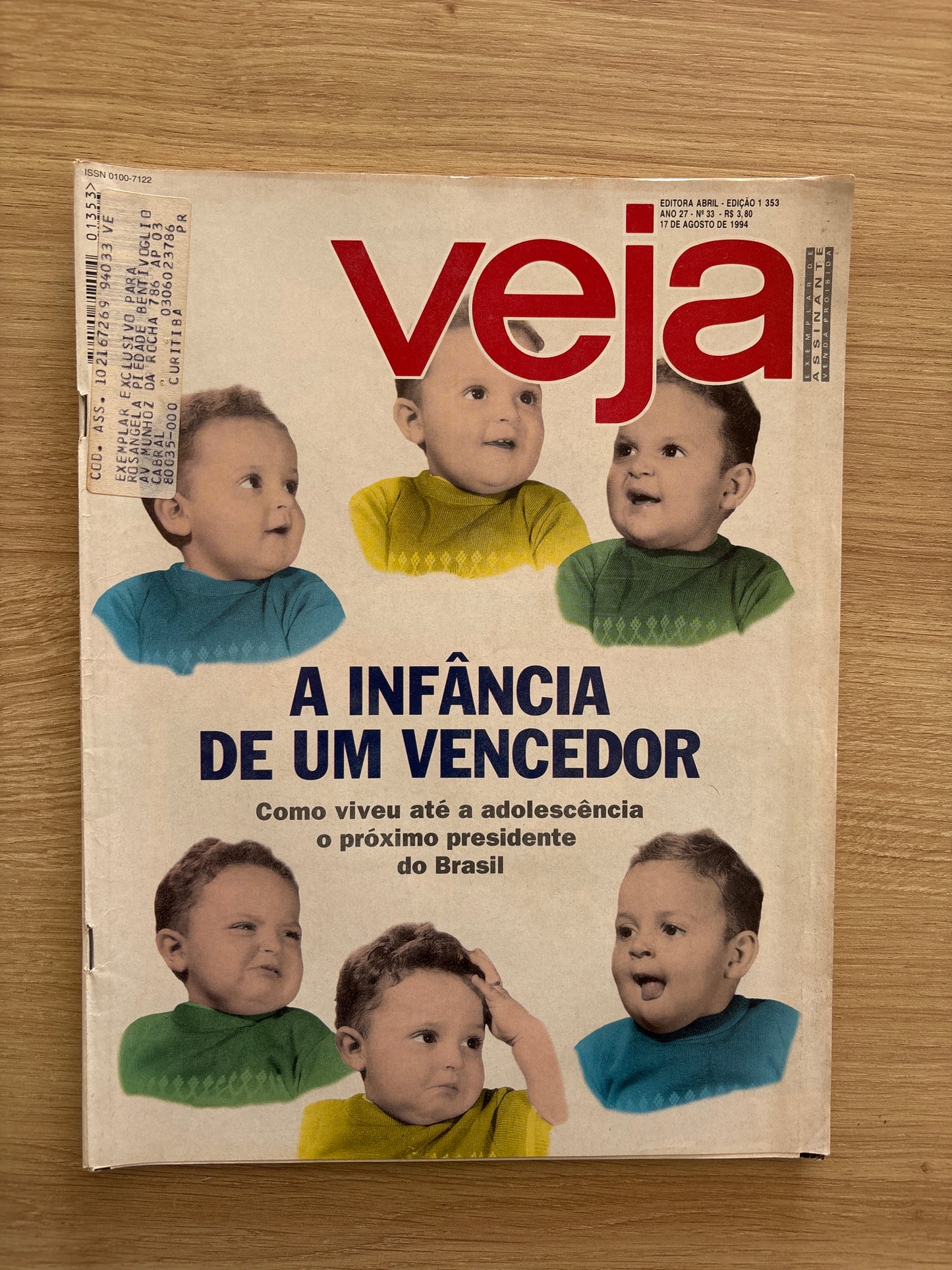 Revista Veja 1353 (1994)