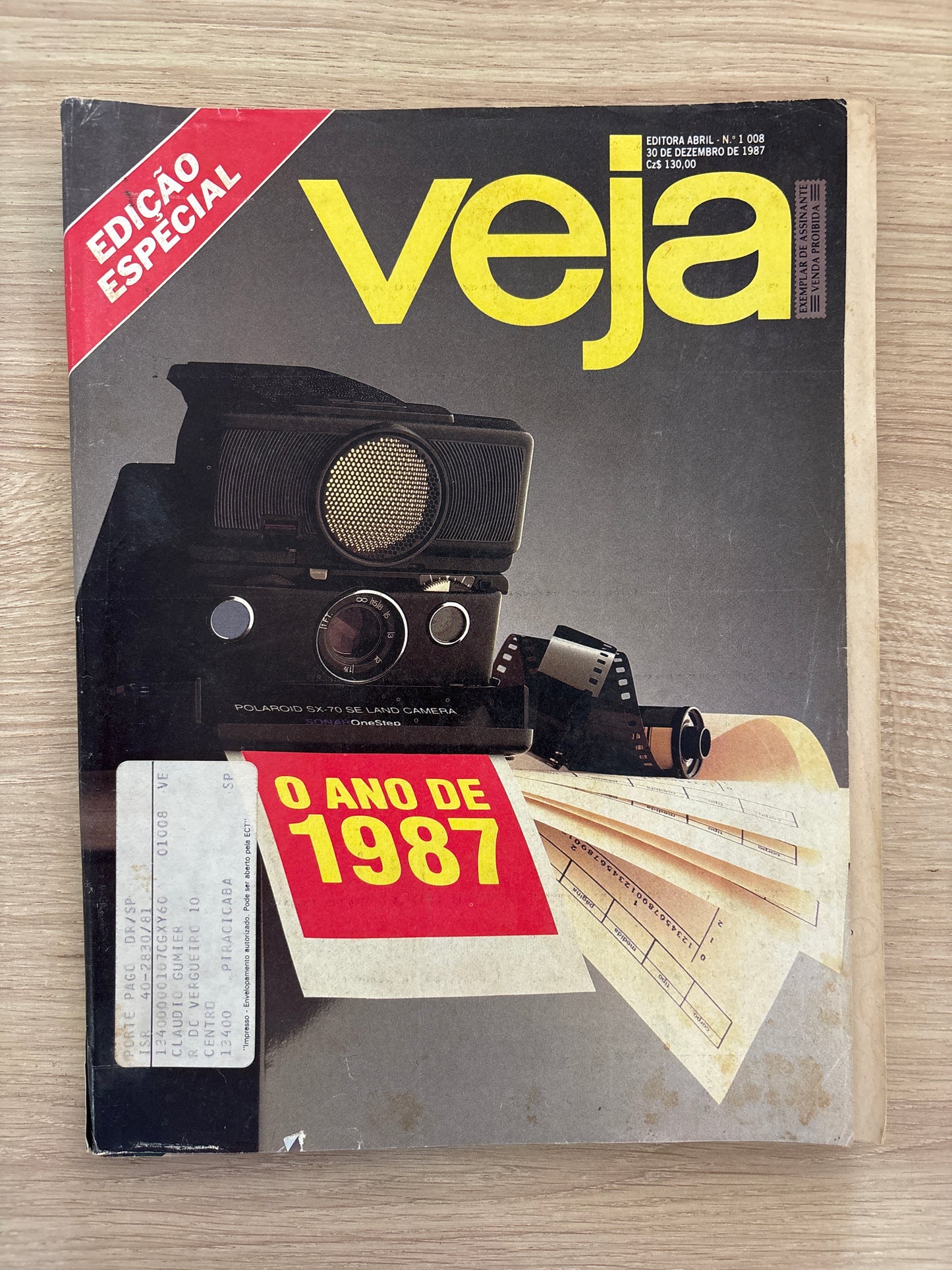 Revista Veja 1008 (1987)