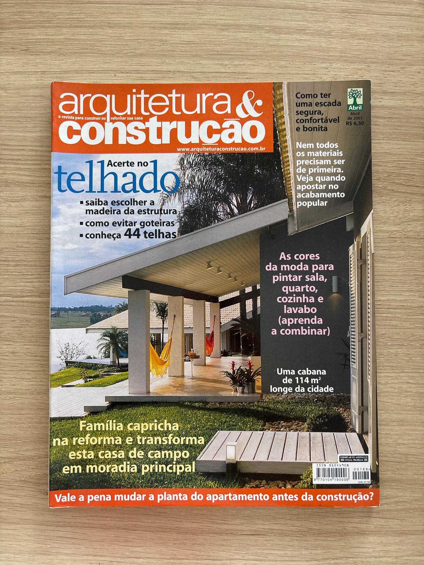 Revista Arquitetura e Construção 168 (2001)