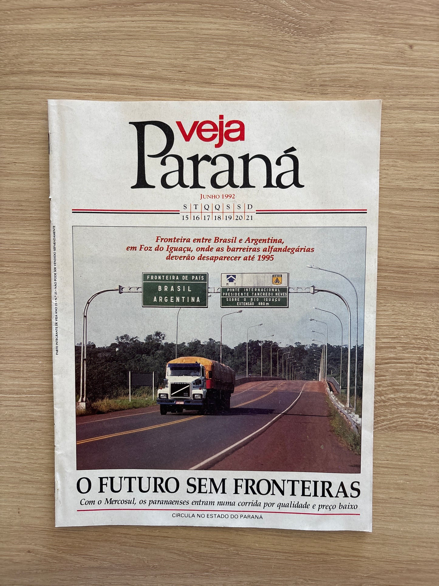 Revista Veja Paraná 25 (1992)