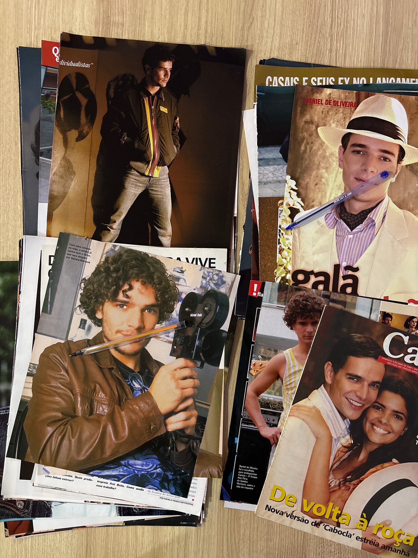 Daniel de Oliveira - Material avulso de revista