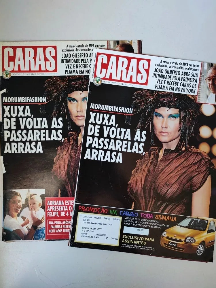 Xuxa Caras Nº 348 - Capa e Reportagem