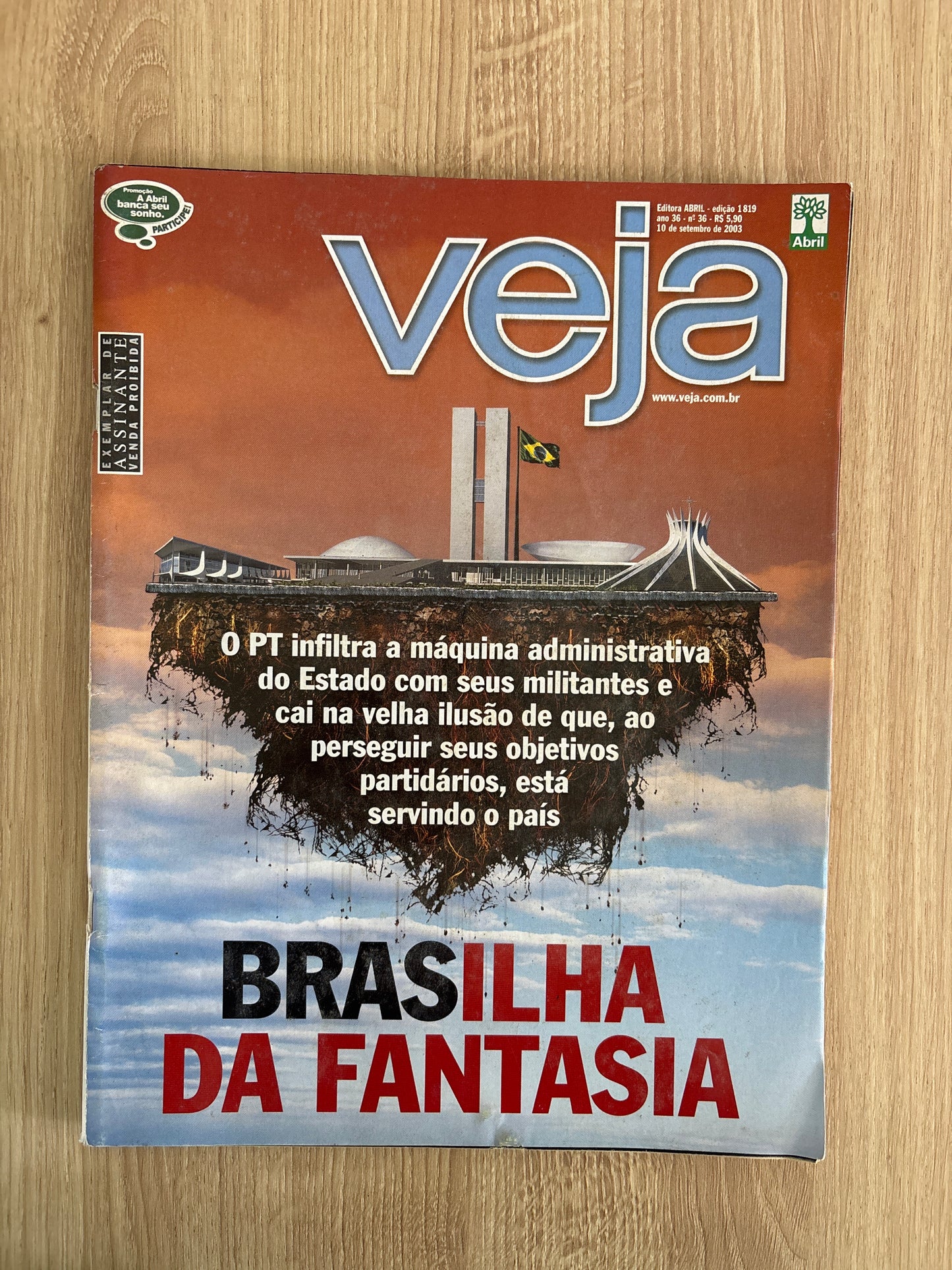 Revista Veja 1819 (2003)
