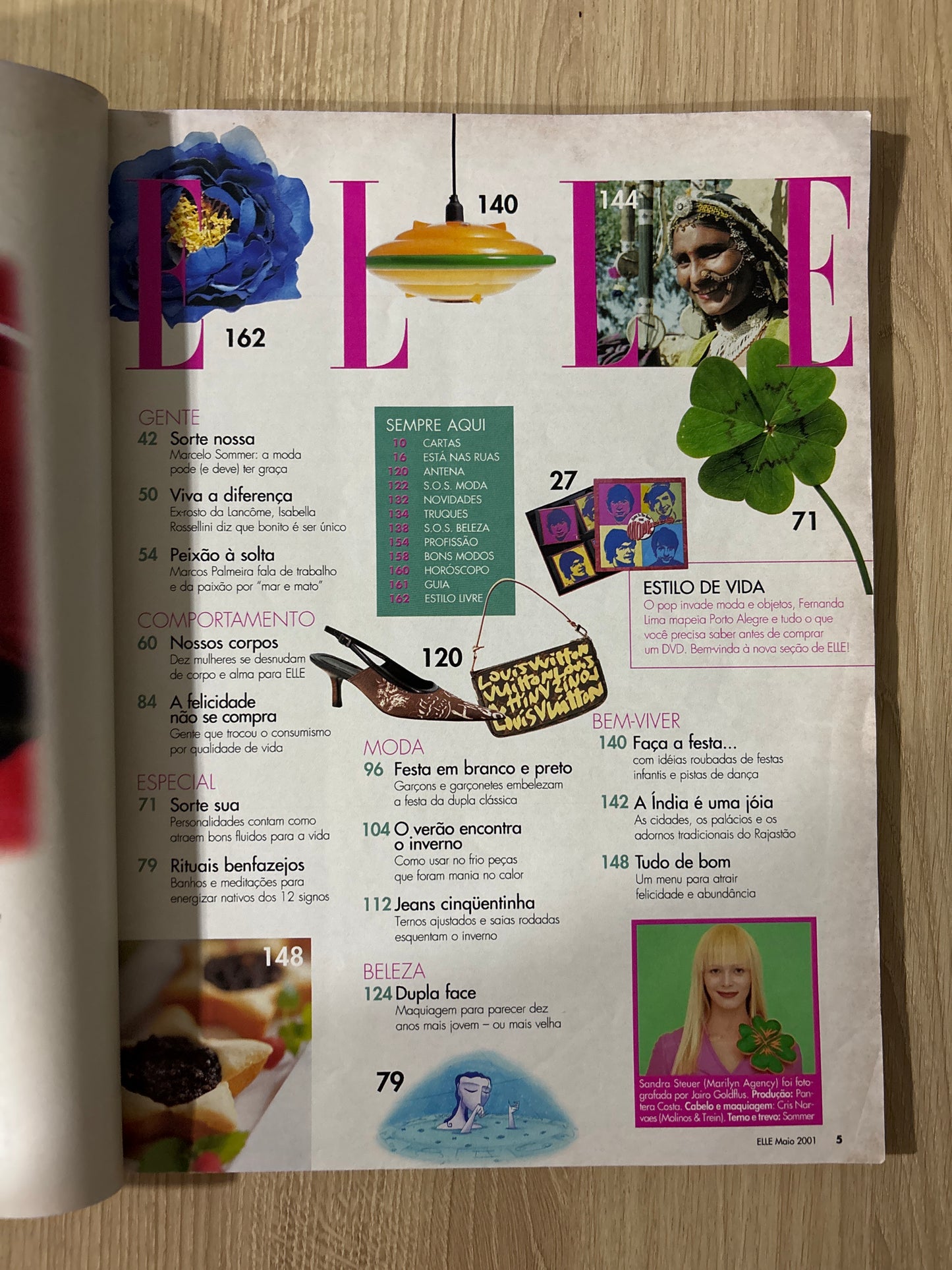 Revista Elle Brasil 156 (2001)