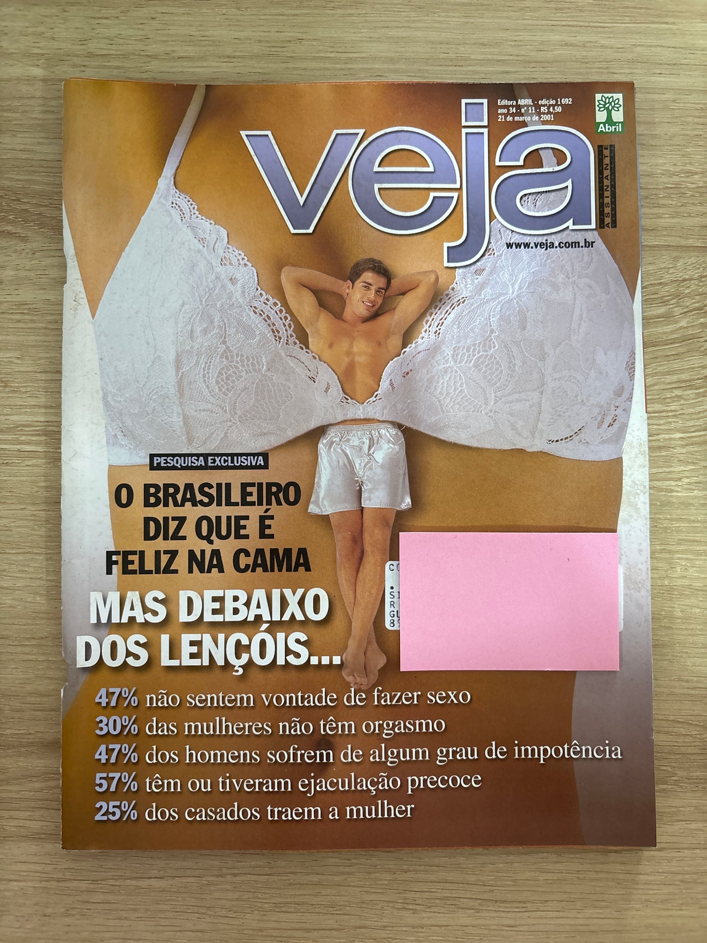 Revista Veja 1692 (2001)