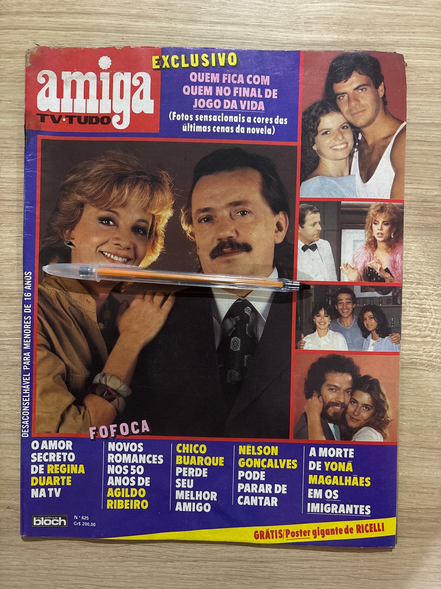 Revista Amiga Tv Tudo 625 (1982)