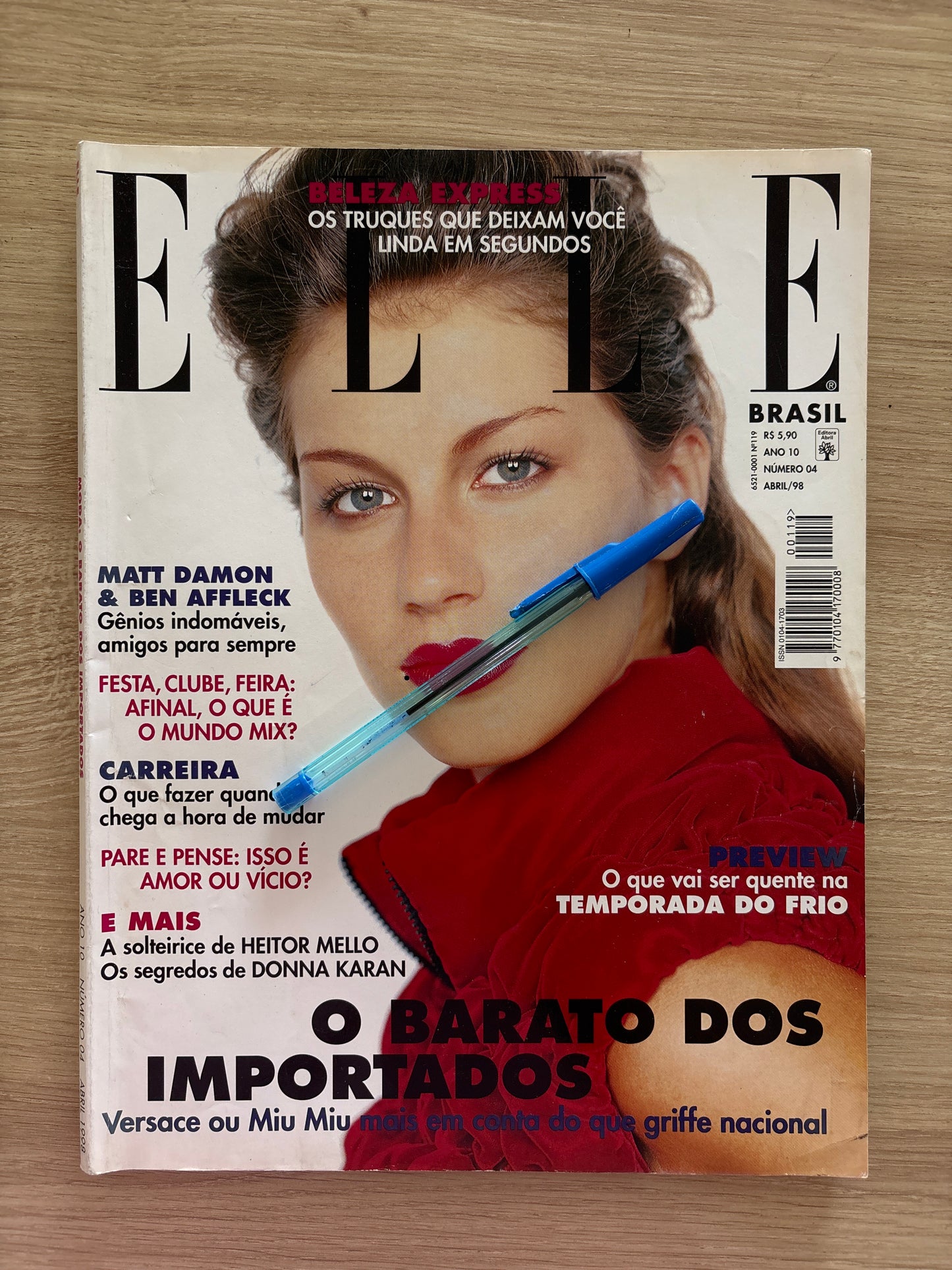 Revista Elle Brasil 119 (1998)