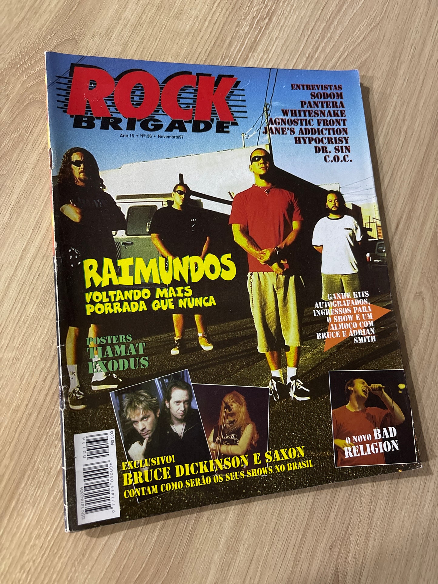 Revista Rock Brigade 136 (1997)