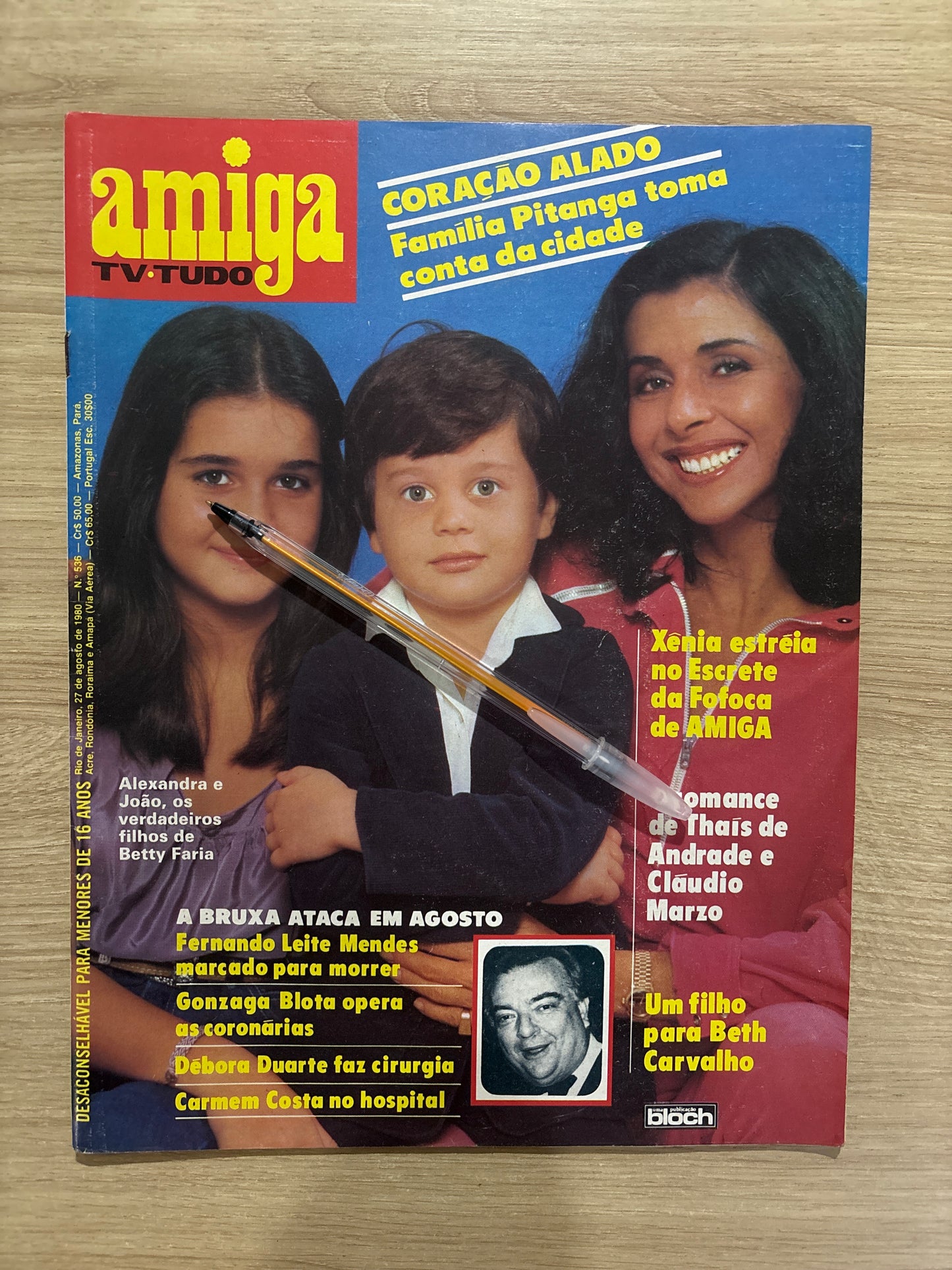 Revista Amiga Tv Tudo 536 (1980)