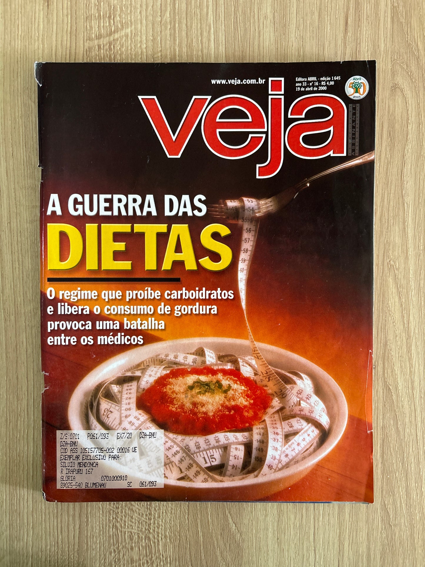 Revista Veja 1645 (2000)