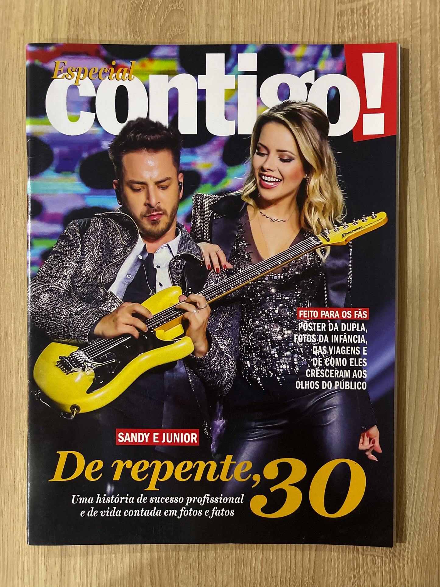 Revista Contigo Especial - Sandy e Junior