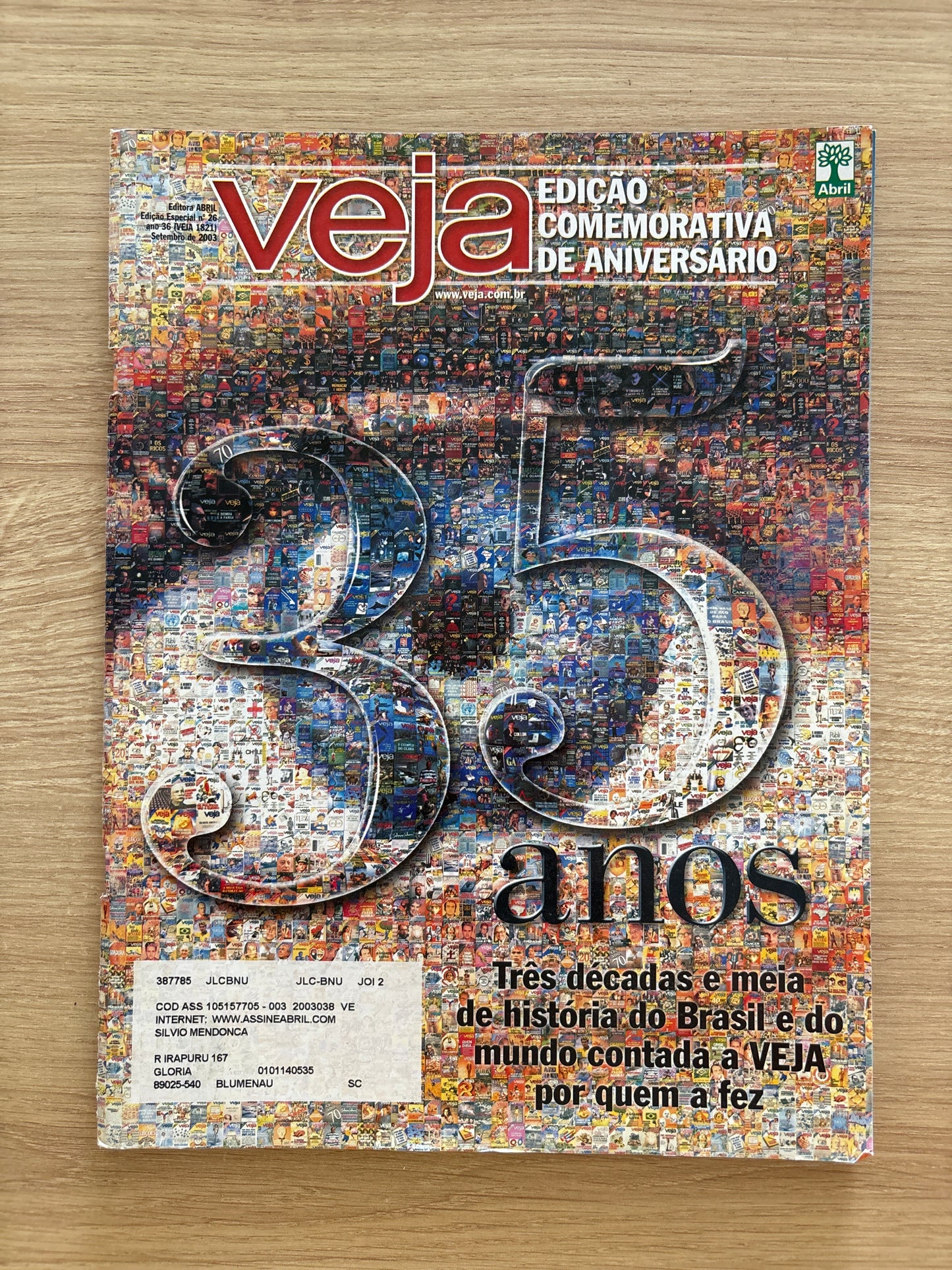 Revista Veja 1821 (2003)