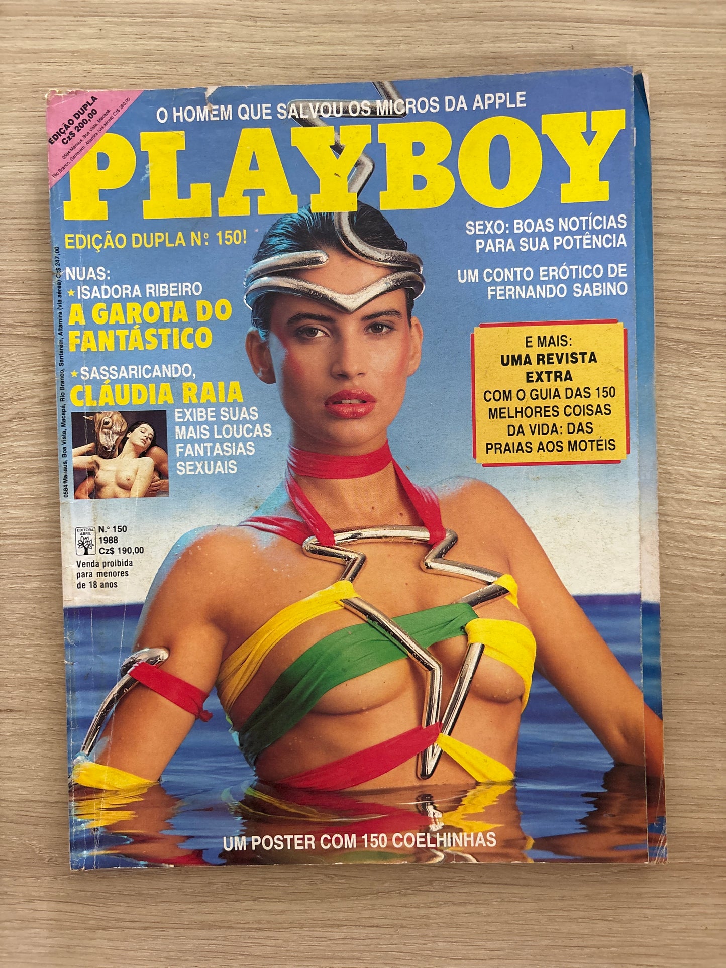 Revista Playboy 150 (1988)