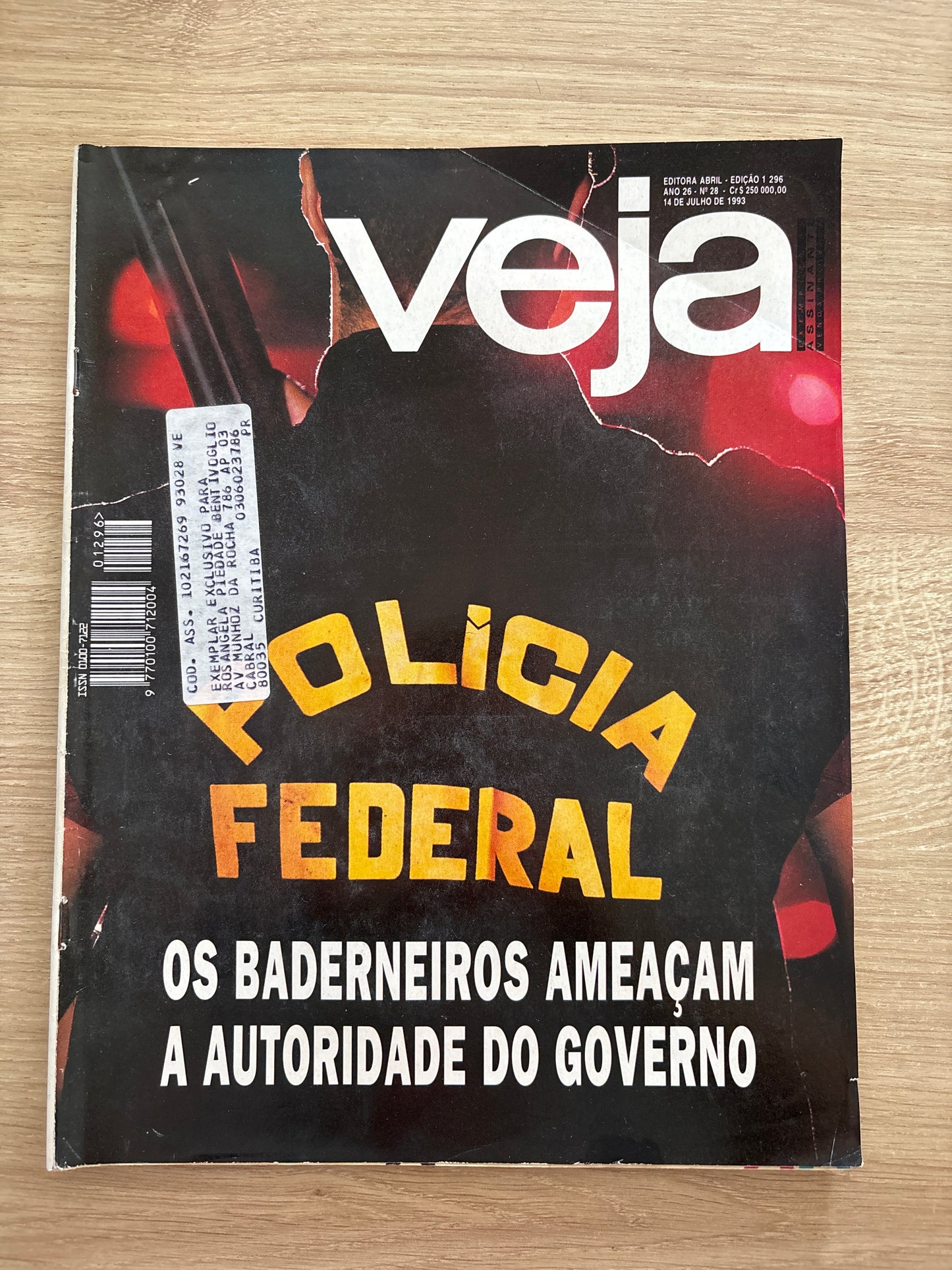 Revista Veja 1296 (1993)
