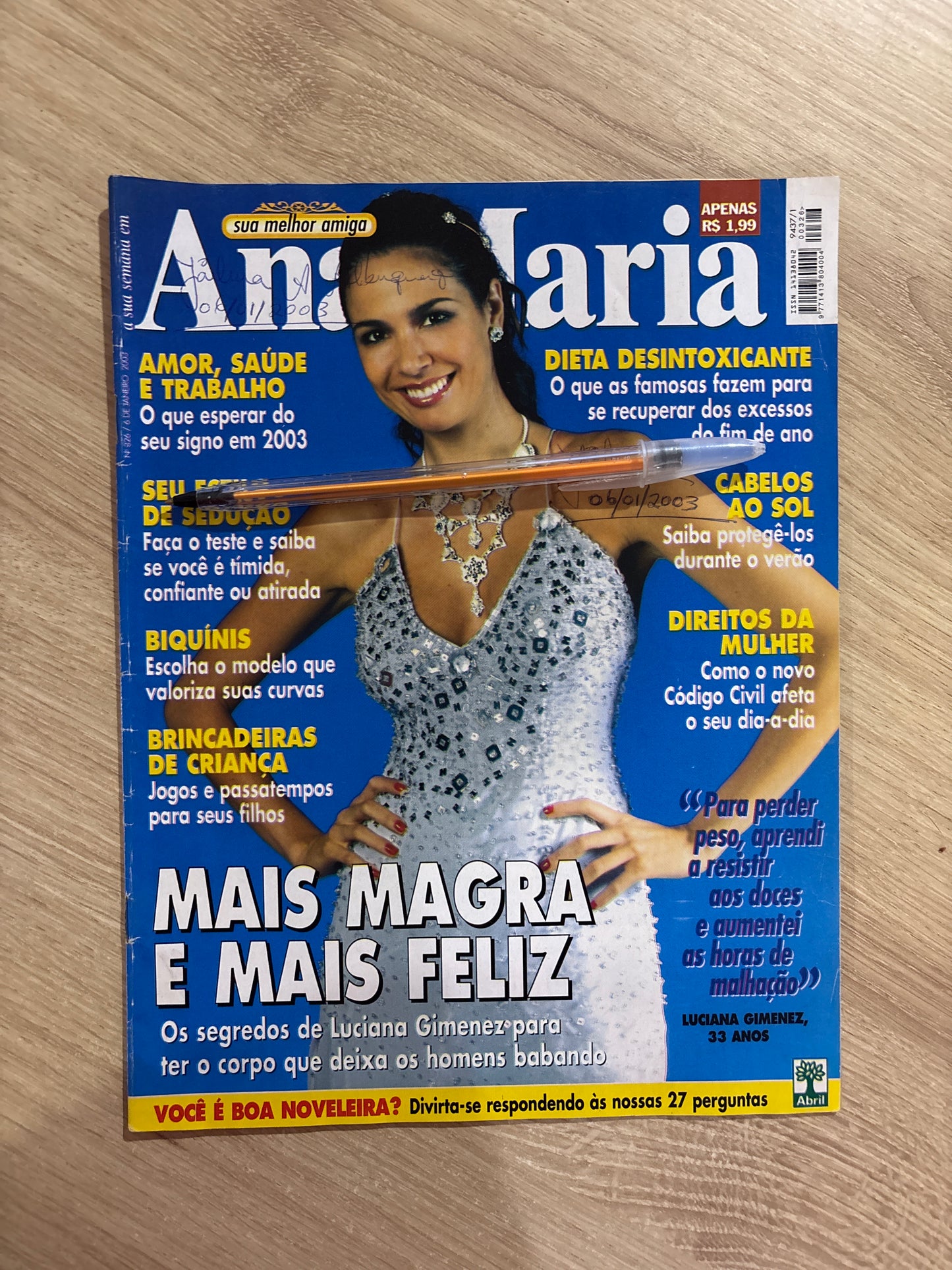Revista Ana Maria 326 (2003)
