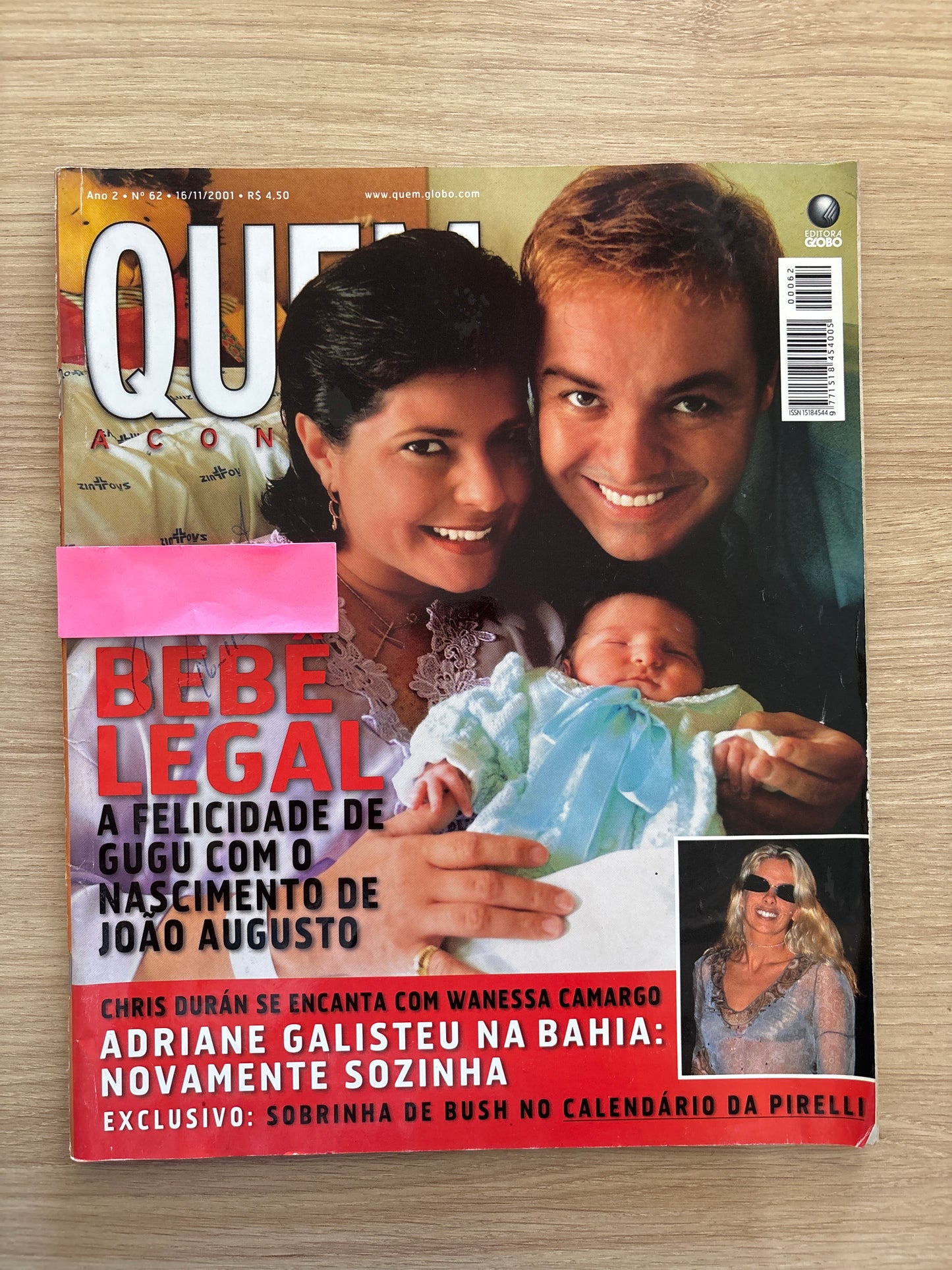 Revista Quem Acontece 62 (2001)