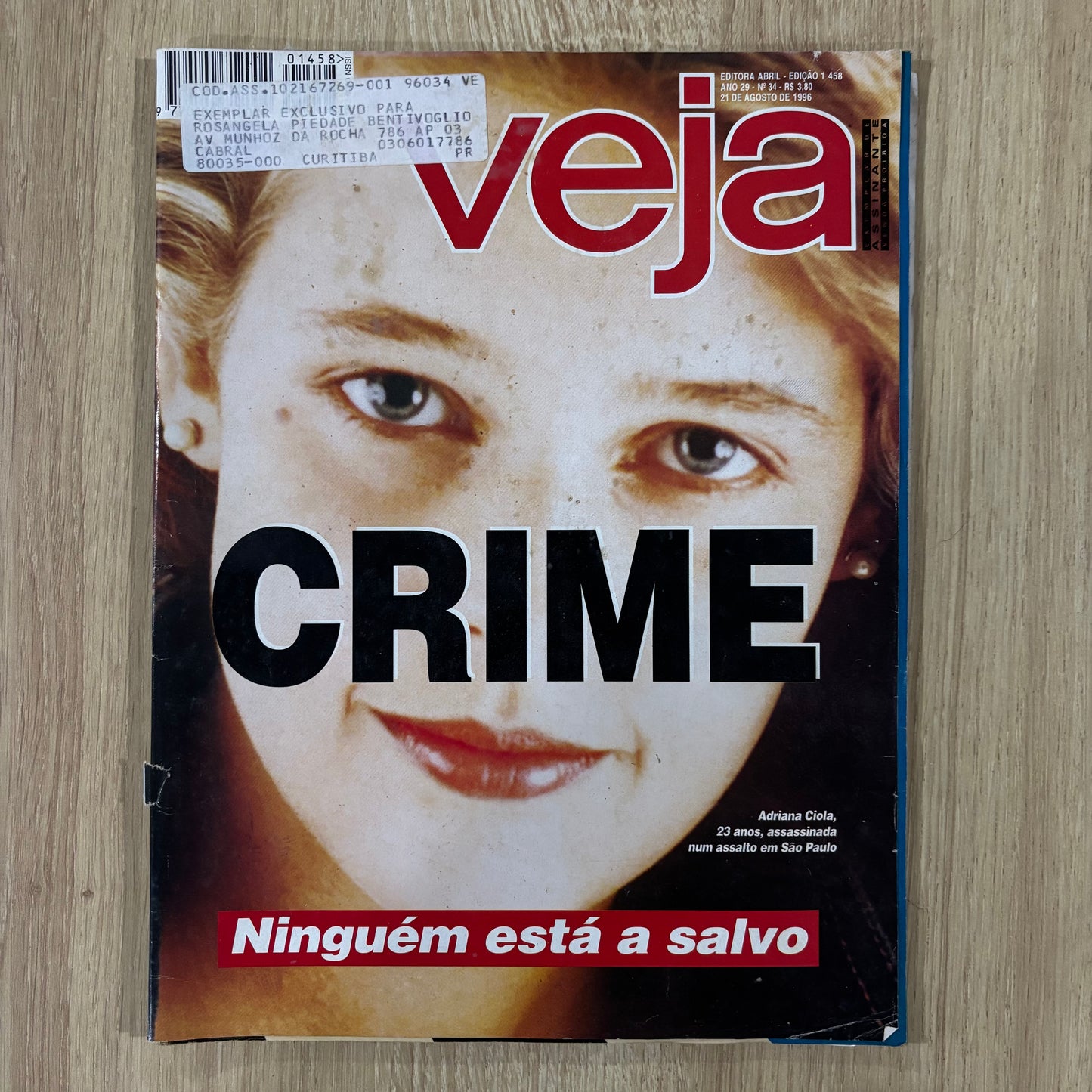 Revista Veja 1458 (1996)